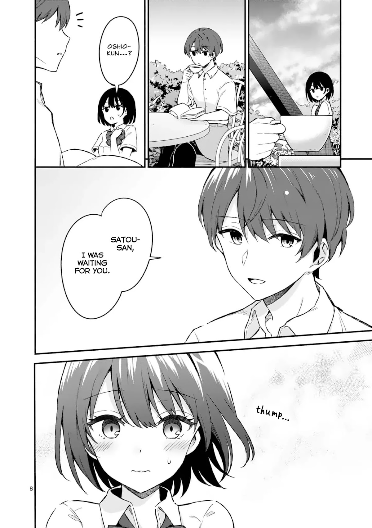 Shiotaiou no Sato-san ga Ore ni dake Amai Chapter 2 page 8 - Chapter 2