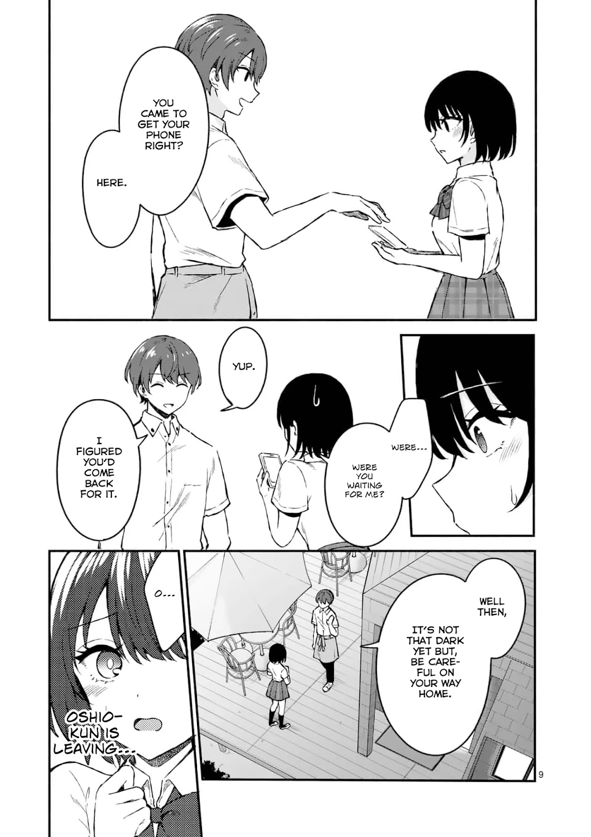 Shiotaiou no Sato-san ga Ore ni dake Amai Chapter 2 page 9 - Chapter 2