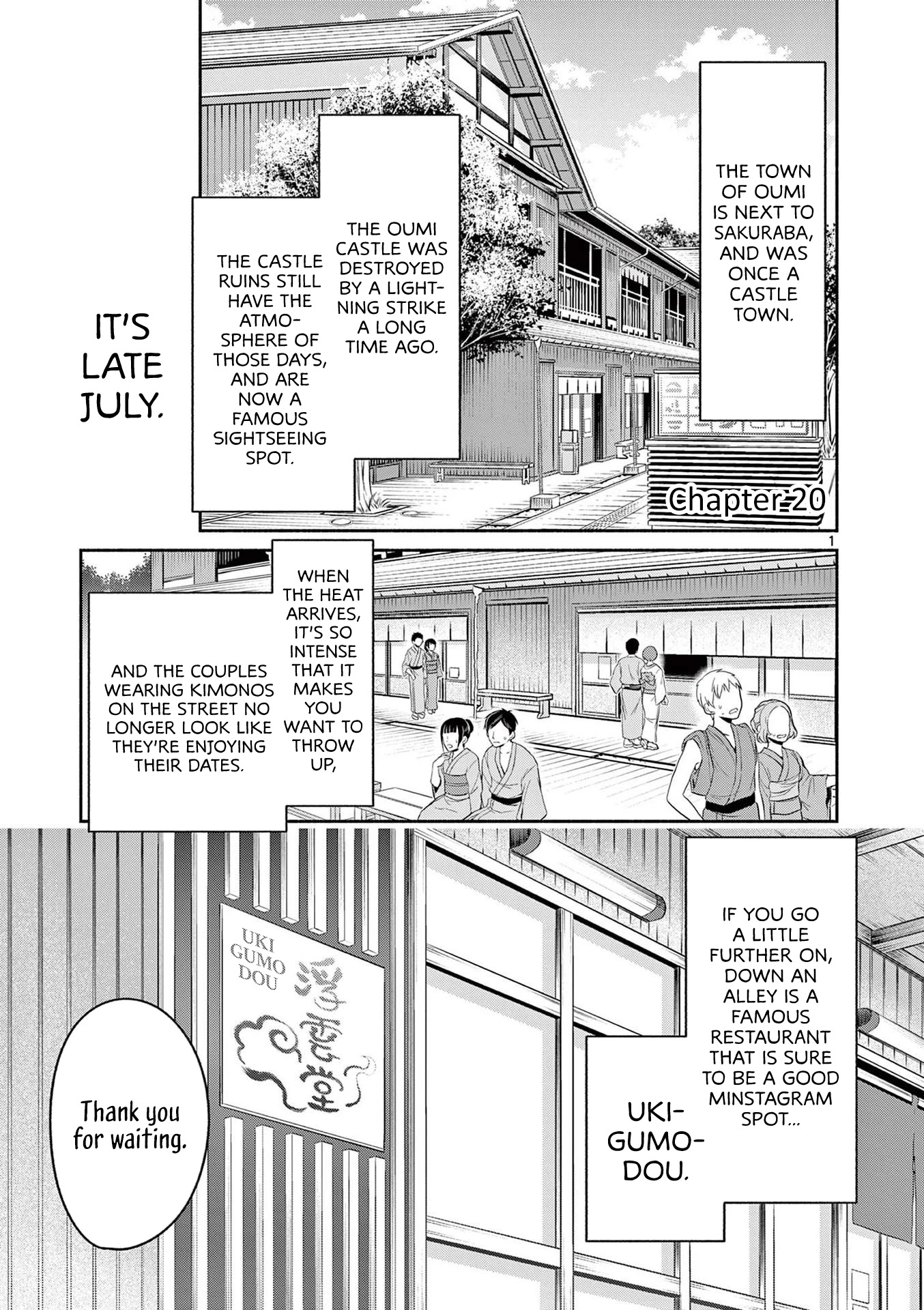 Shiotaiou no Sato-san ga Ore ni dake Amai Chapter 20 page 1 - Chapter 20