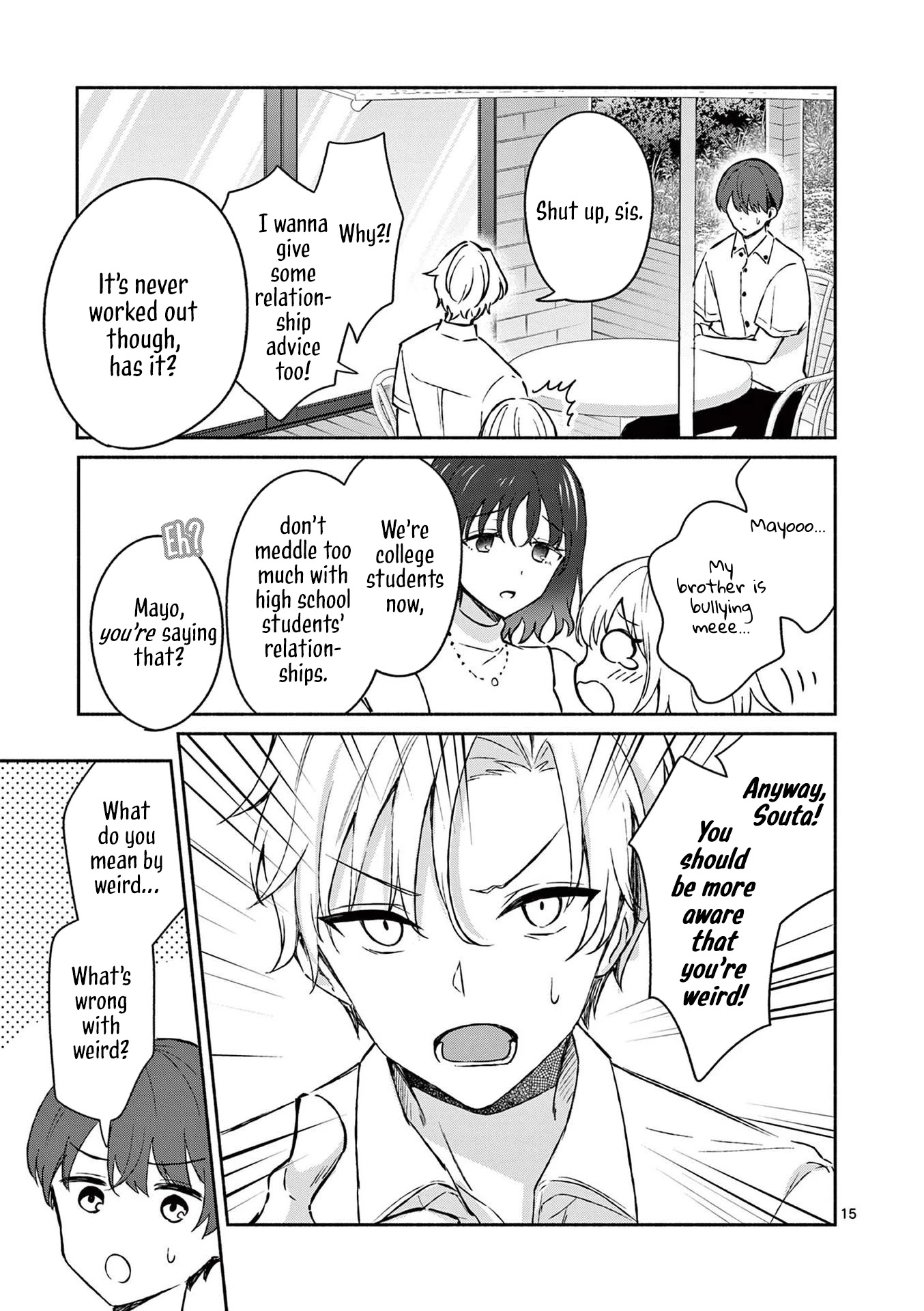Shiotaiou no Sato-san ga Ore ni dake Amai Chapter 20 page 15 - Chapter 20