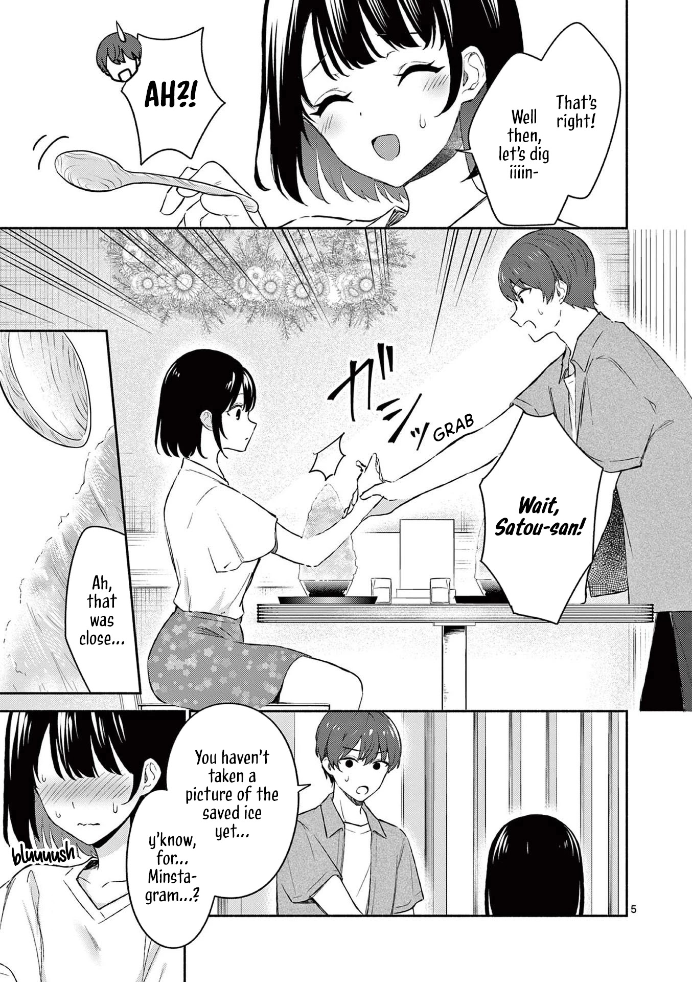 Shiotaiou no Sato-san ga Ore ni dake Amai Chapter 20 page 5 - Chapter 20