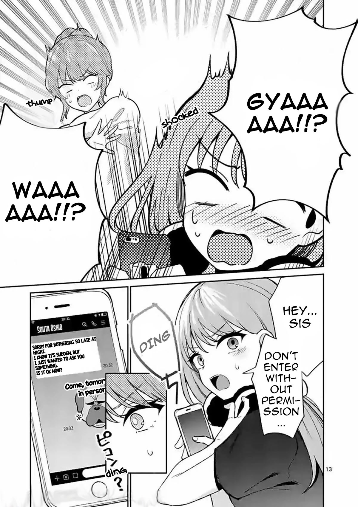 Shiotaiou no Sato-san ga Ore ni dake Amai Chapter 21 page 12 - Chapter 21