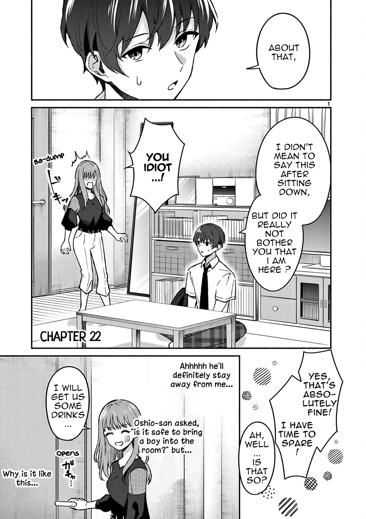 Shiotaiou no Sato-san ga Ore ni dake Amai Chapter 22 page 2 - Chapter 22