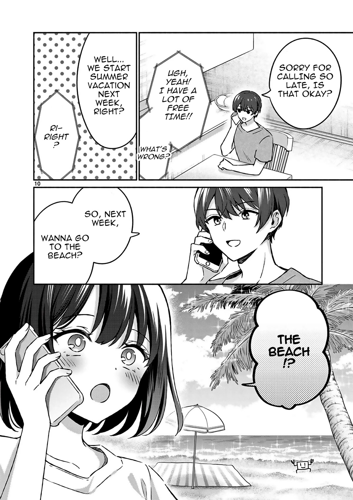 Shiotaiou no Sato-san ga Ore ni dake Amai Chapter 23 page 11 - Chapter 23