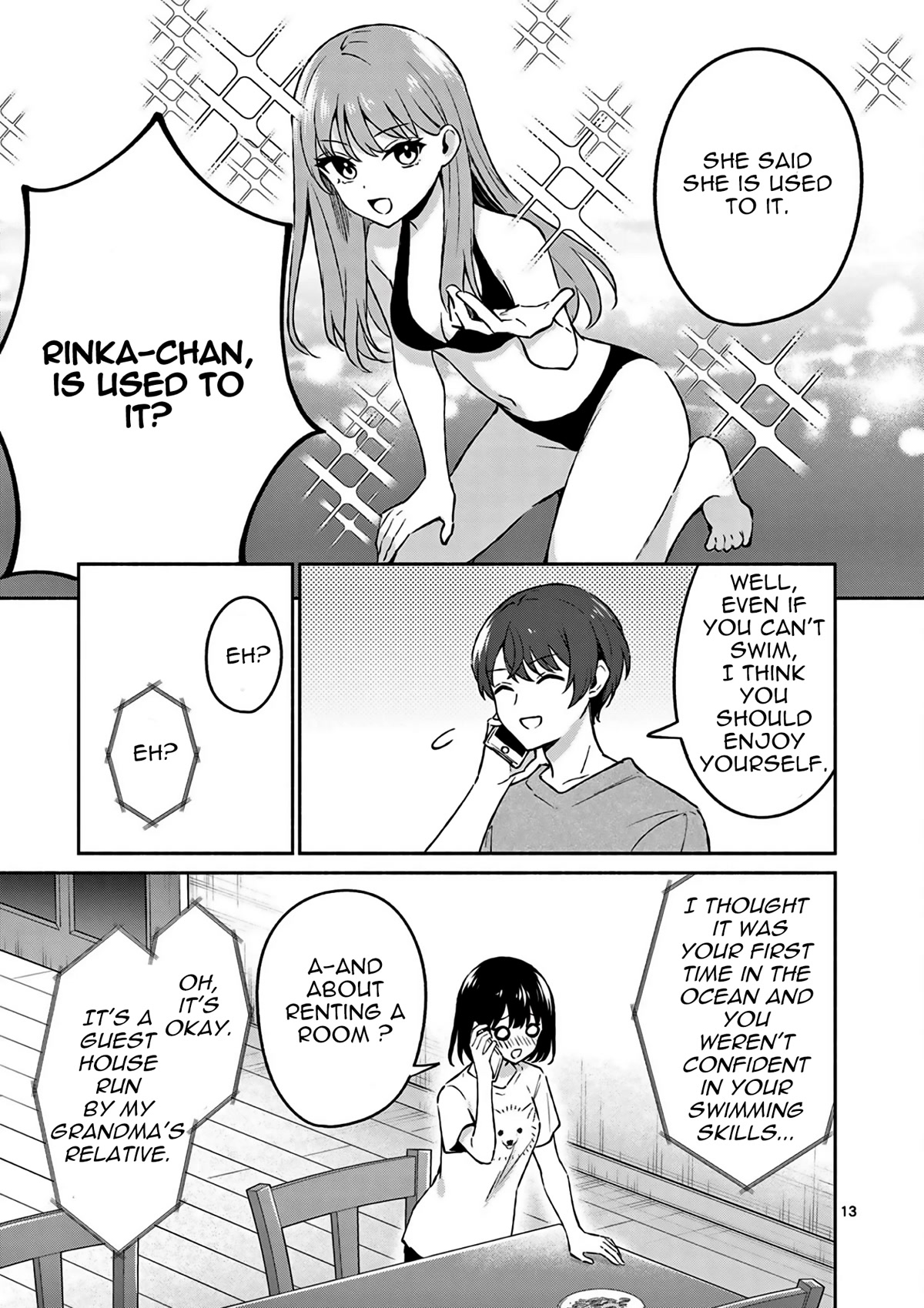 Shiotaiou no Sato-san ga Ore ni dake Amai Chapter 23 page 14 - Chapter 23