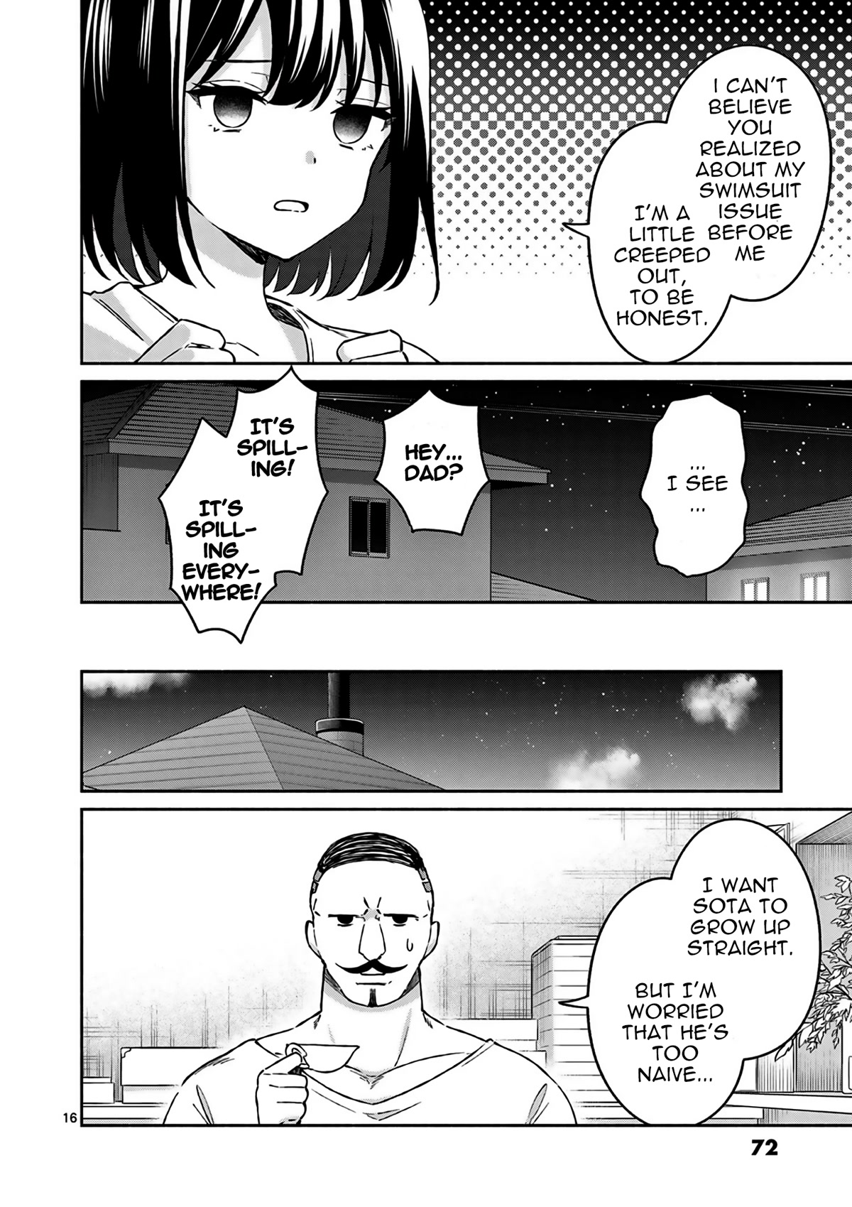 Shiotaiou no Sato-san ga Ore ni dake Amai Chapter 23 page 17 - Chapter 23