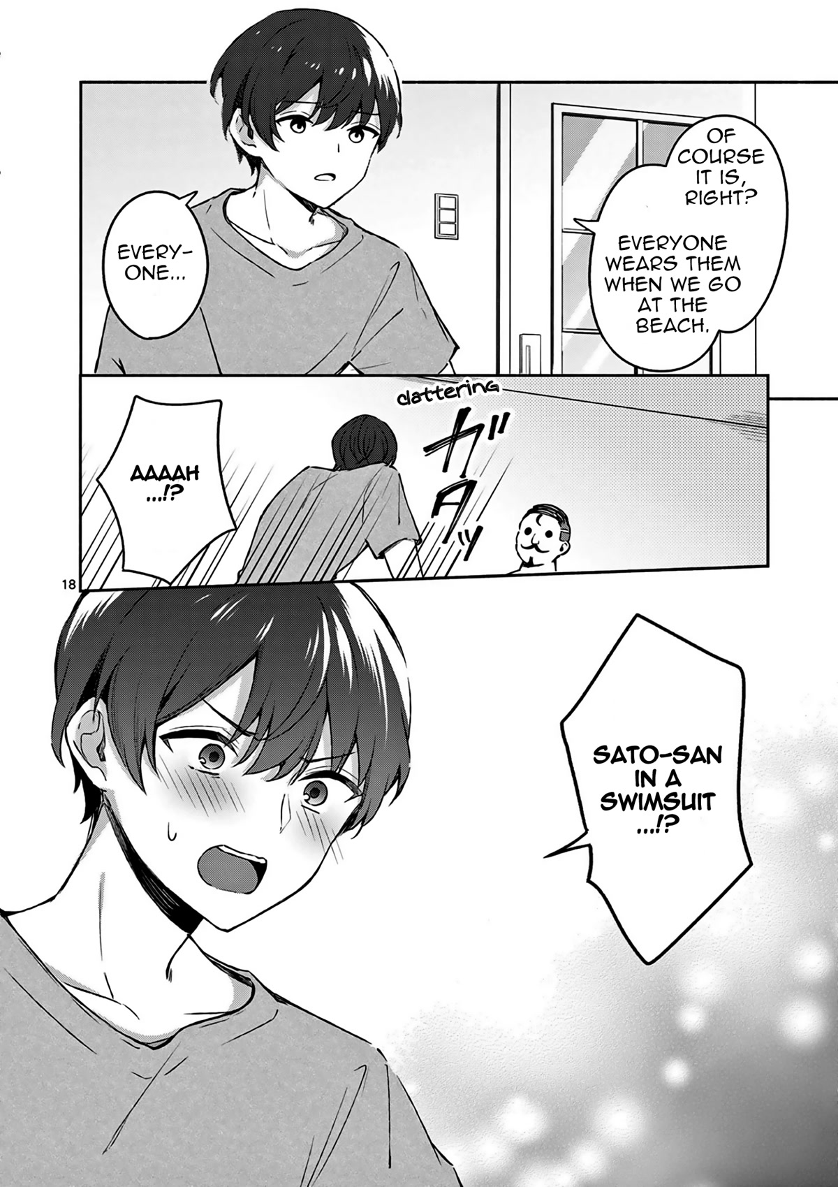 Shiotaiou no Sato-san ga Ore ni dake Amai Chapter 23 page 19 - Chapter 23