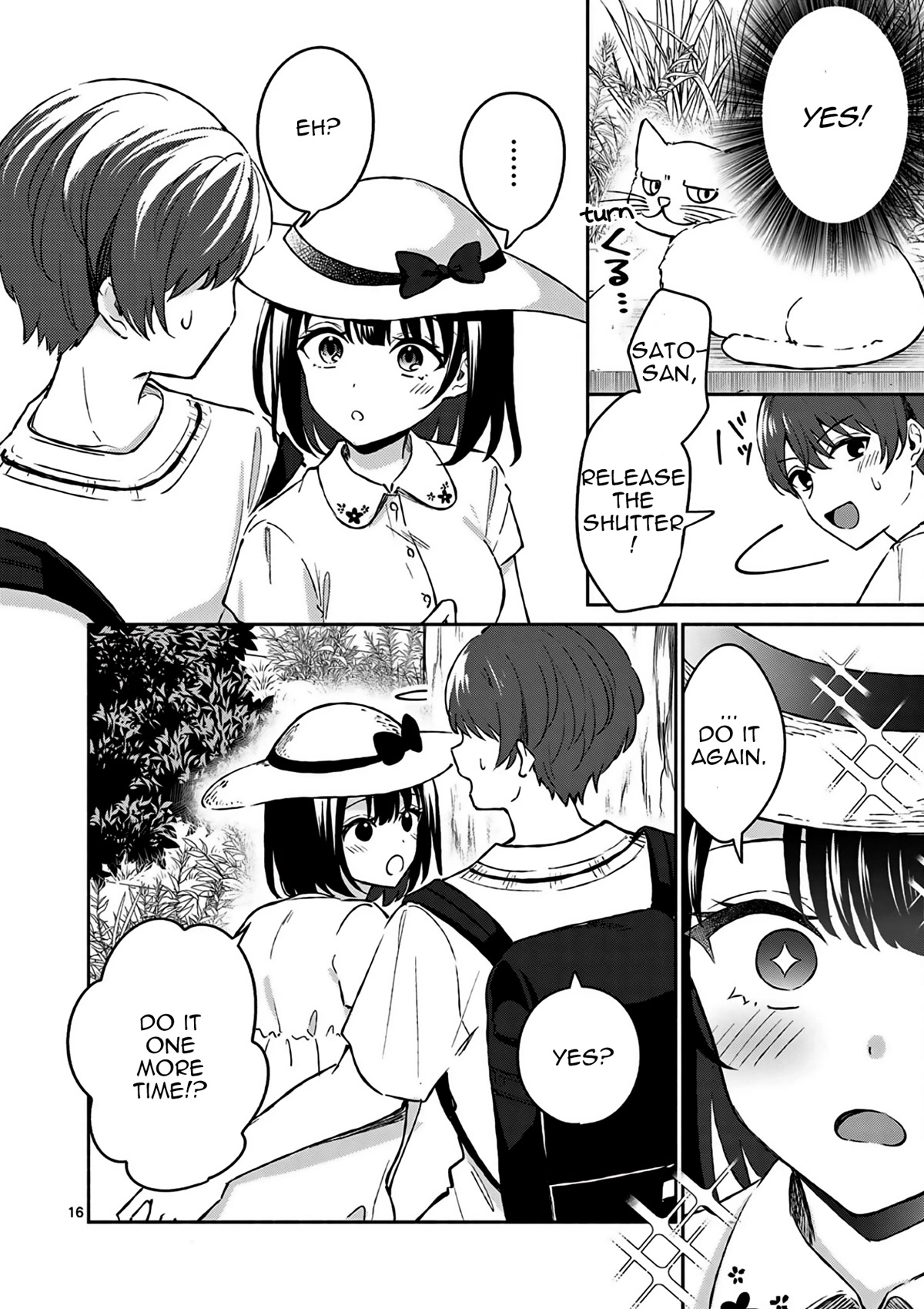 Shiotaiou no Sato-san ga Ore ni dake Amai Chapter 24 page 17 - Chapter 24