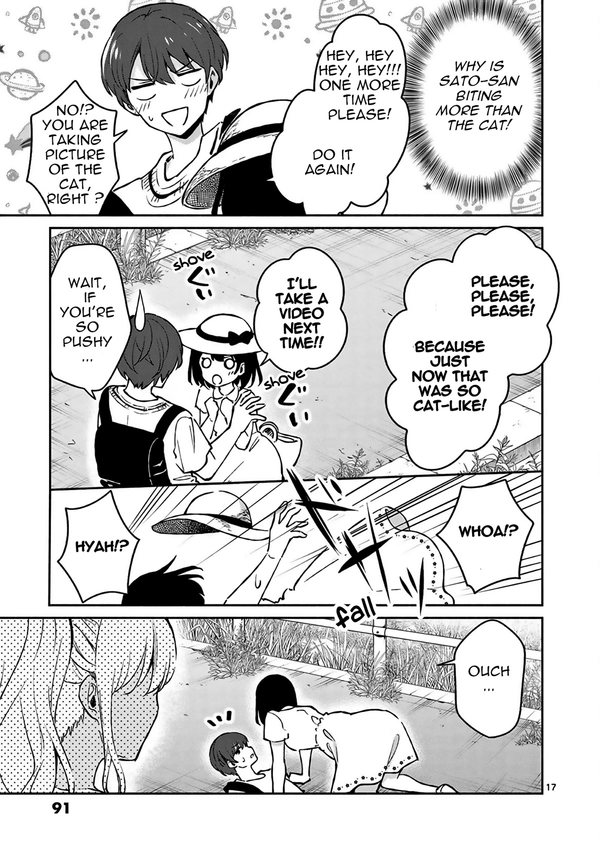 Shiotaiou no Sato-san ga Ore ni dake Amai Chapter 24 page 18 - Chapter 24