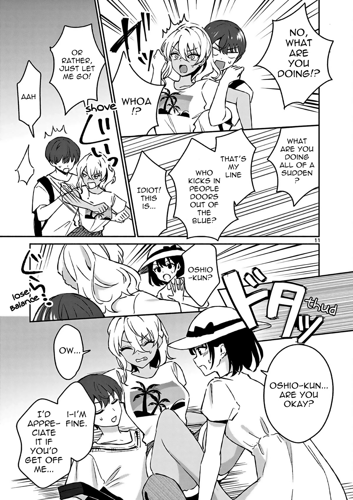 Shiotaiou no Sato-san ga Ore ni dake Amai Chapter 25 page 12 - Chapter 25