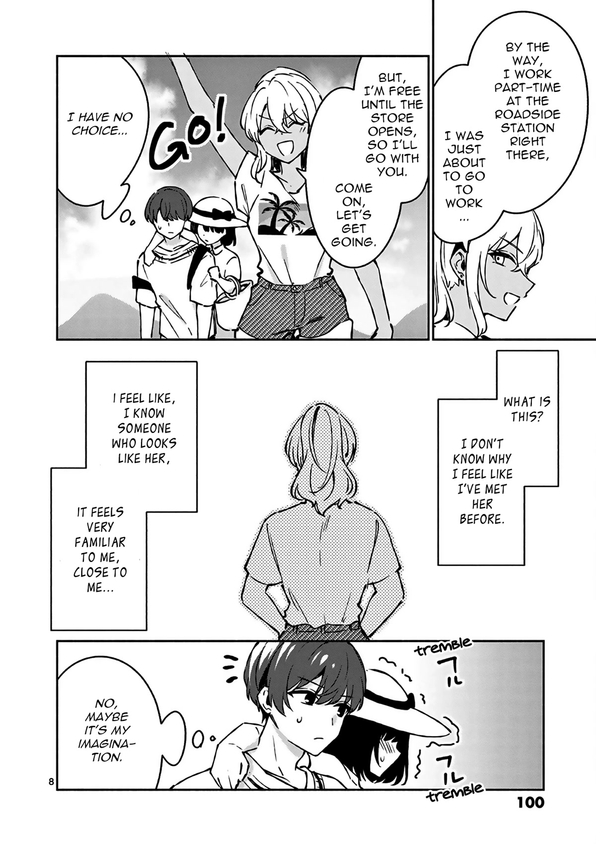Shiotaiou no Sato-san ga Ore ni dake Amai Chapter 25 page 9 - Chapter 25