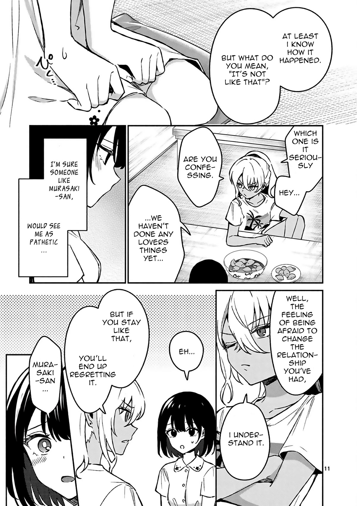 Shiotaiou no Sato-san ga Ore ni dake Amai Chapter 26 page 12 - Chapter 26
