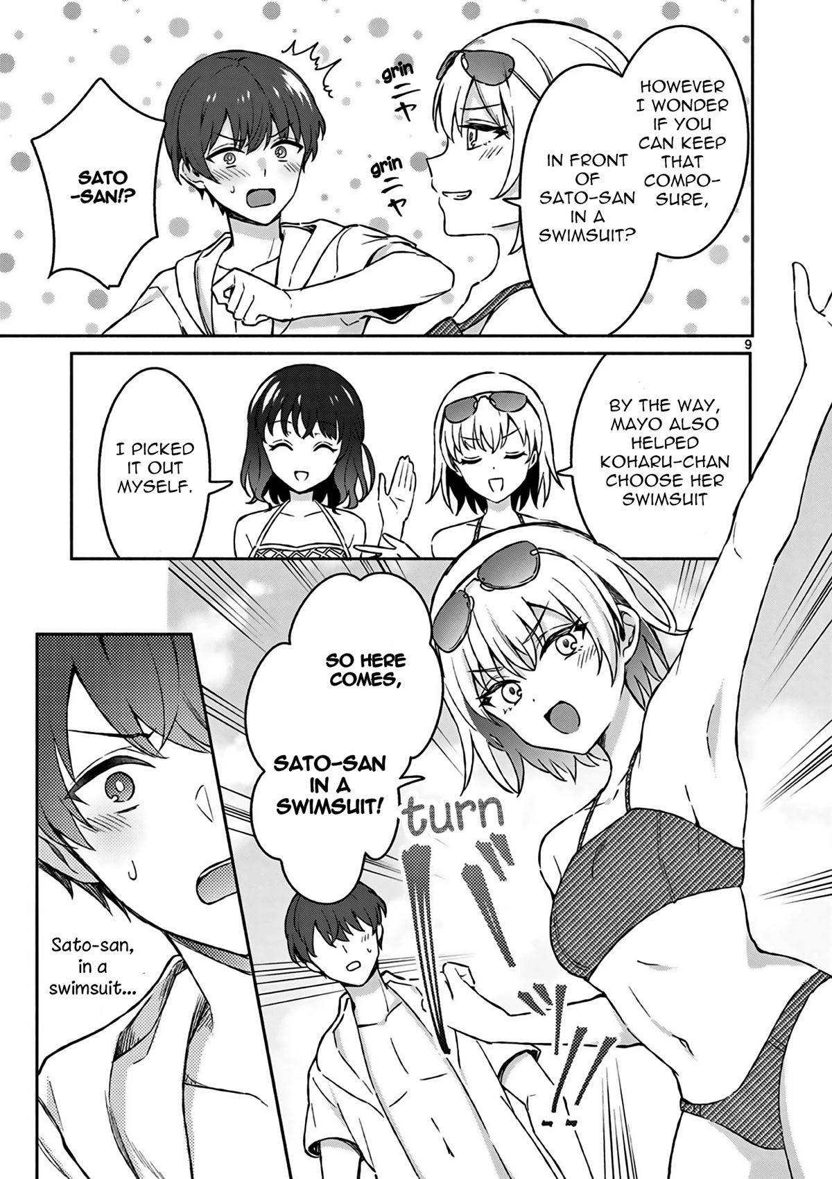 Shiotaiou no Sato-san ga Ore ni dake Amai Chapter 28 page 10 - Chapter 28