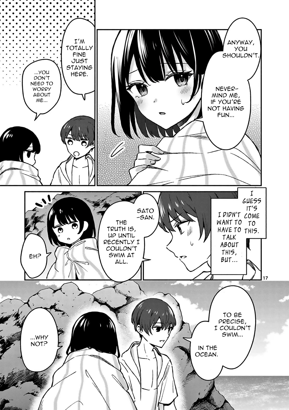 Shiotaiou no Sato-san ga Ore ni dake Amai Chapter 28 page 18 - Chapter 28