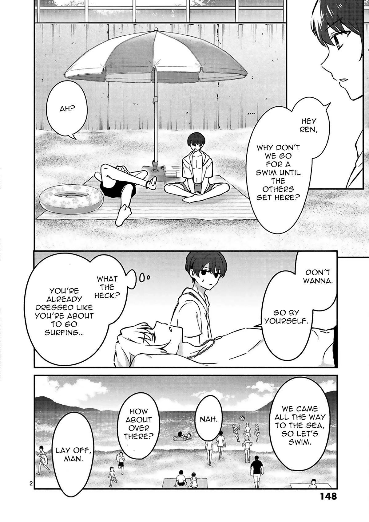 Shiotaiou no Sato-san ga Ore ni dake Amai Chapter 28 page 3 - Chapter 28