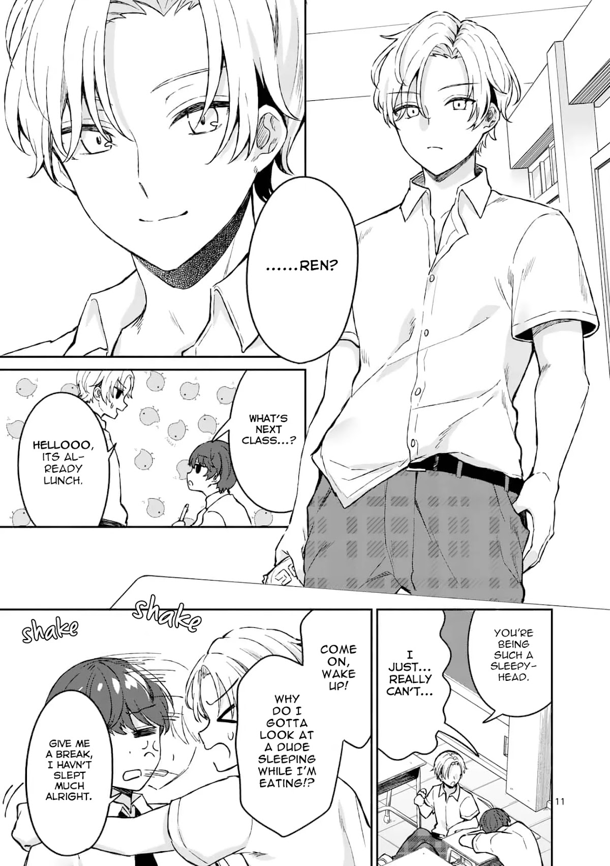 Shiotaiou no Sato-san ga Ore ni dake Amai Chapter 3 page 11 - Chapter 3