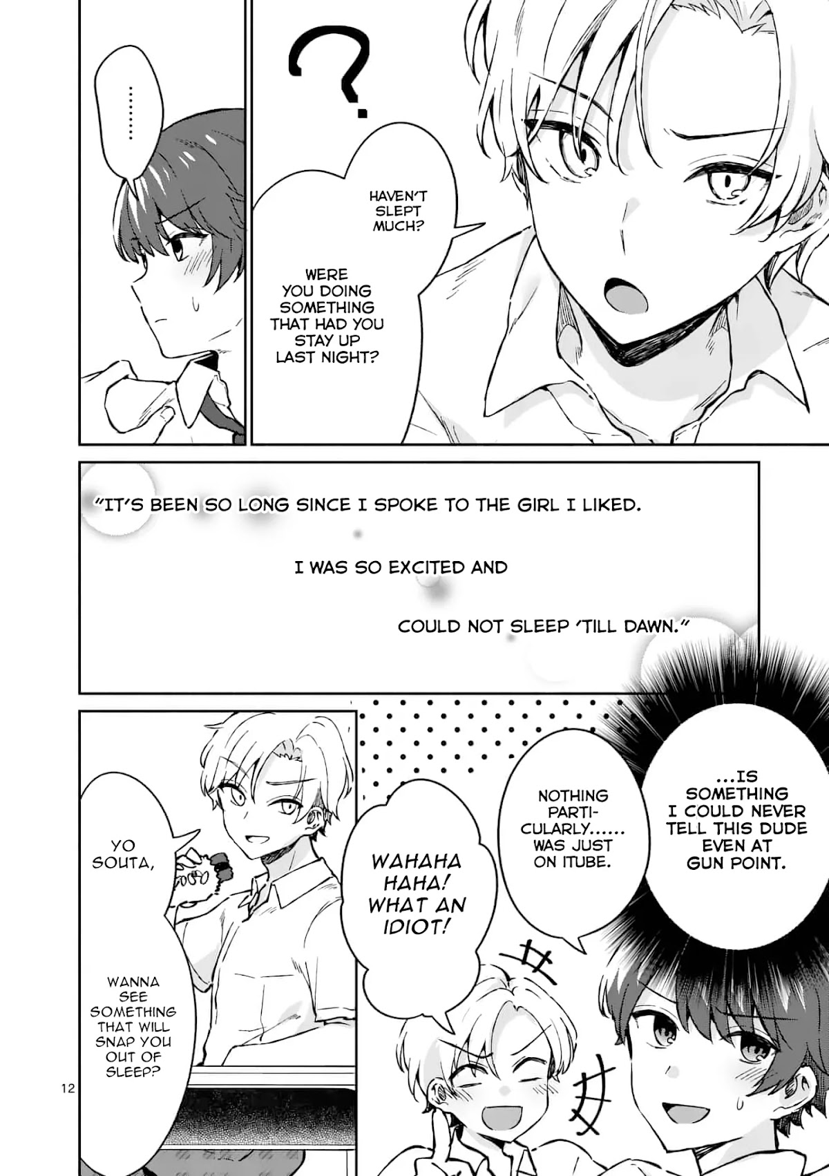 Shiotaiou no Sato-san ga Ore ni dake Amai Chapter 3 page 12 - Chapter 3