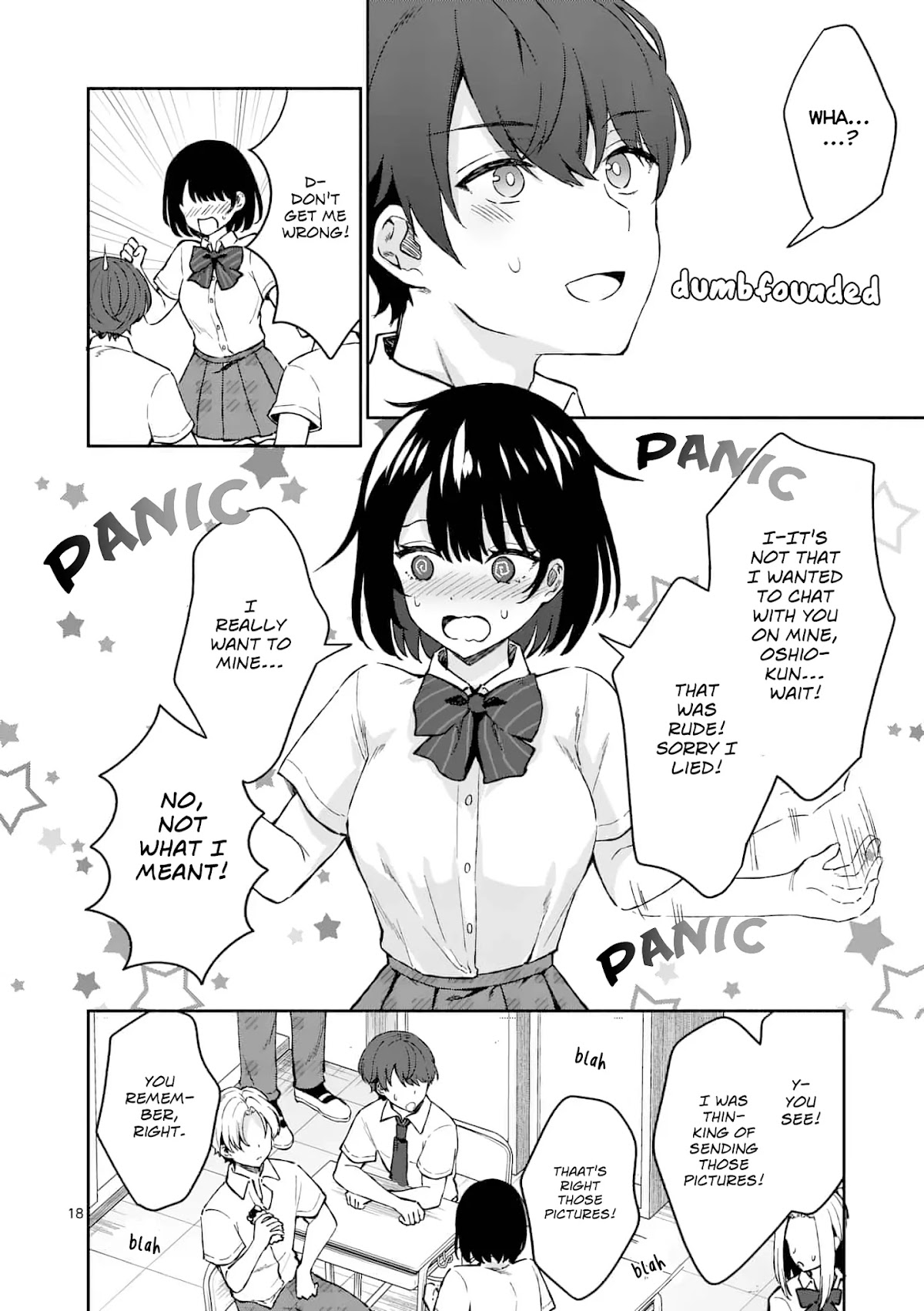 Shiotaiou no Sato-san ga Ore ni dake Amai Chapter 3 page 18 - Chapter 3