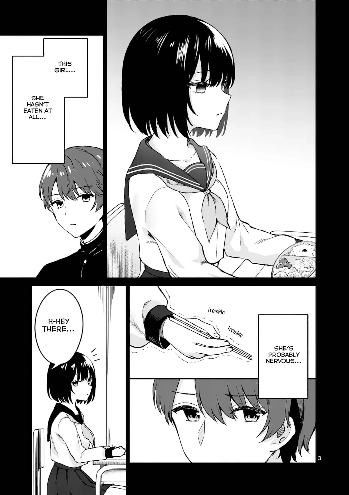 Shiotaiou no Sato-san ga Ore ni dake Amai Chapter 3 page 3 - Chapter 3