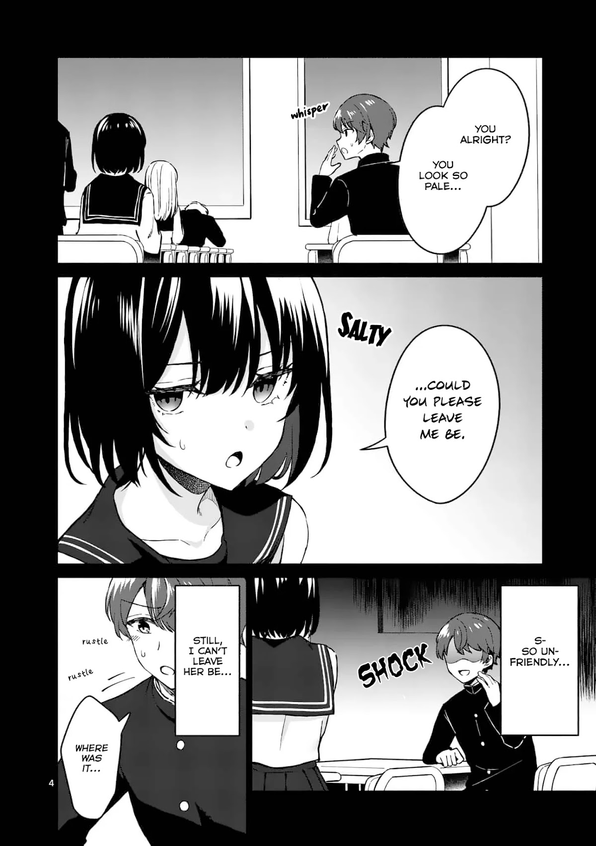Shiotaiou no Sato-san ga Ore ni dake Amai Chapter 3 page 4 - Chapter 3