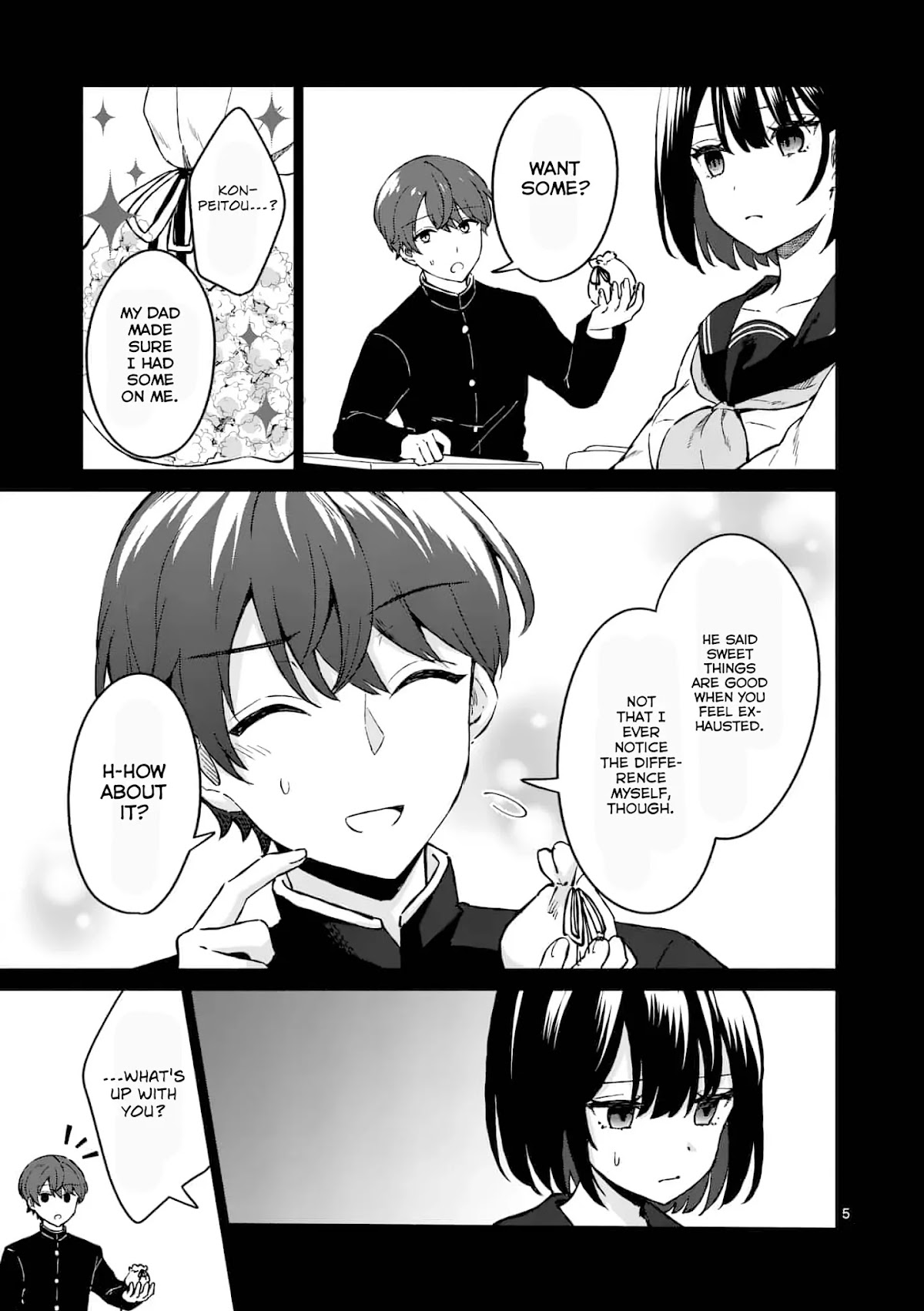 Shiotaiou no Sato-san ga Ore ni dake Amai Chapter 3 page 5 - Chapter 3