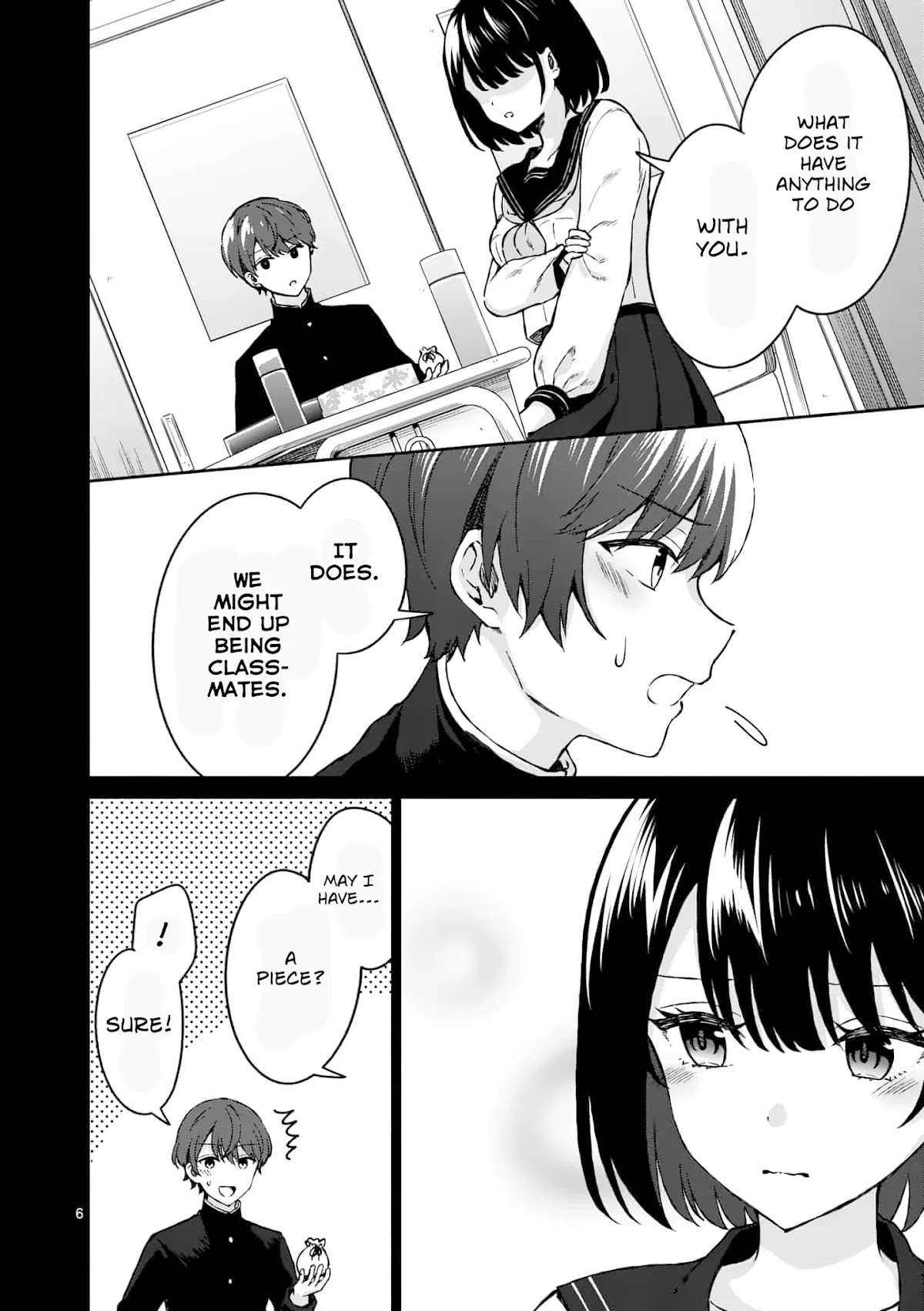 Shiotaiou no Sato-san ga Ore ni dake Amai Chapter 3 page 6 - Chapter 3