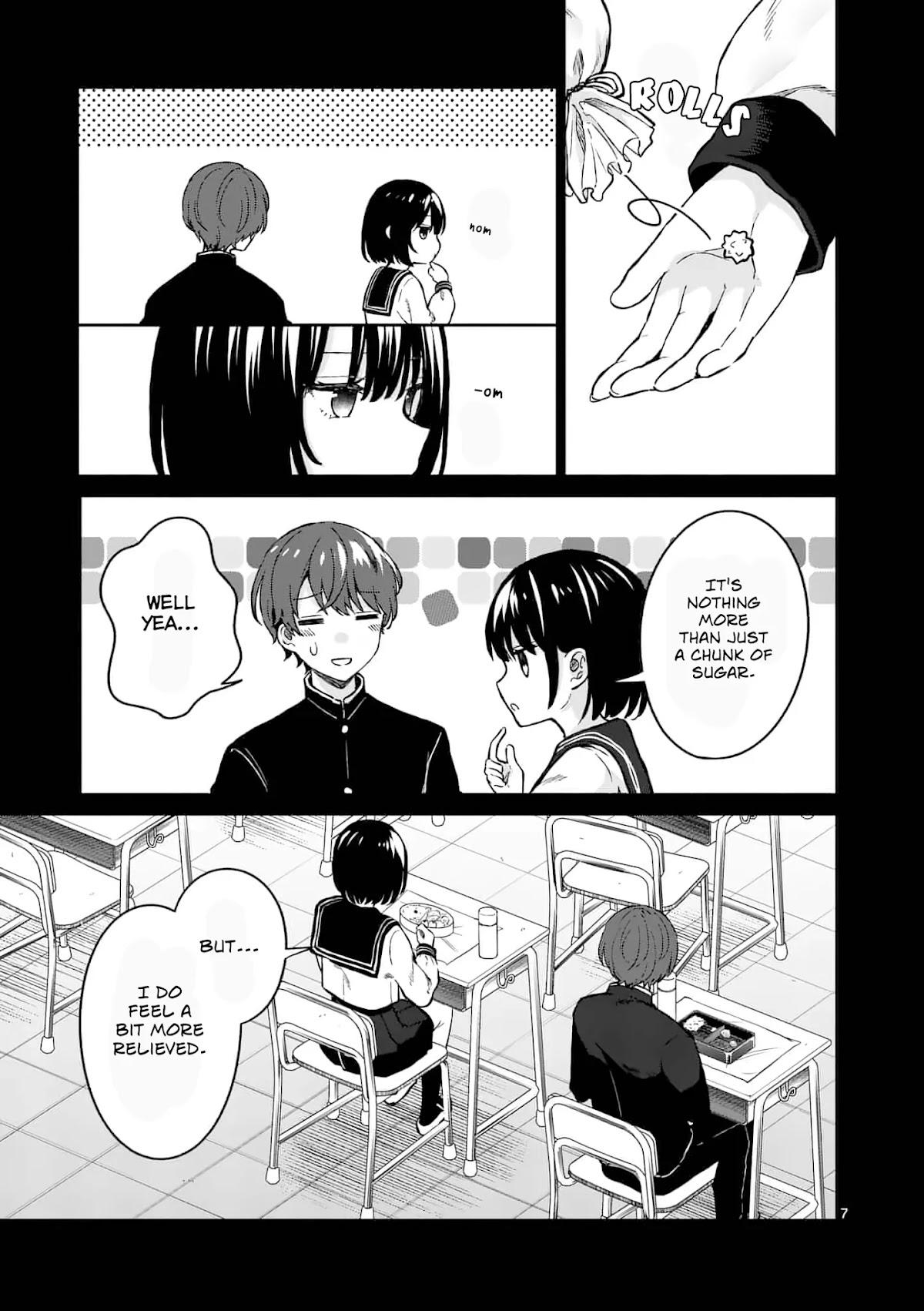 Shiotaiou no Sato-san ga Ore ni dake Amai Chapter 3 page 7 - Chapter 3