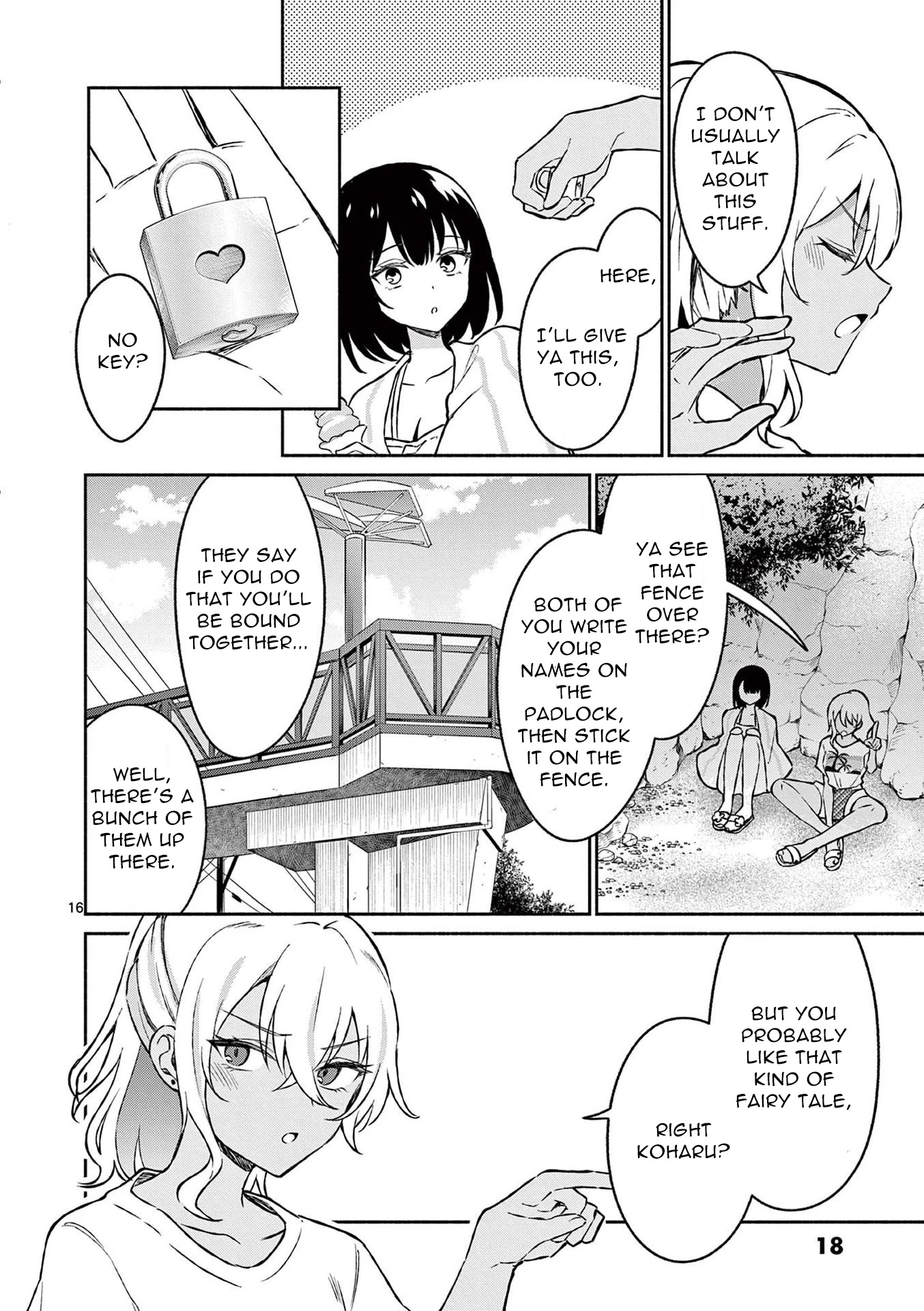 Shiotaiou no Sato-san ga Ore ni dake Amai Chapter 30 page 17 - Chapter 30