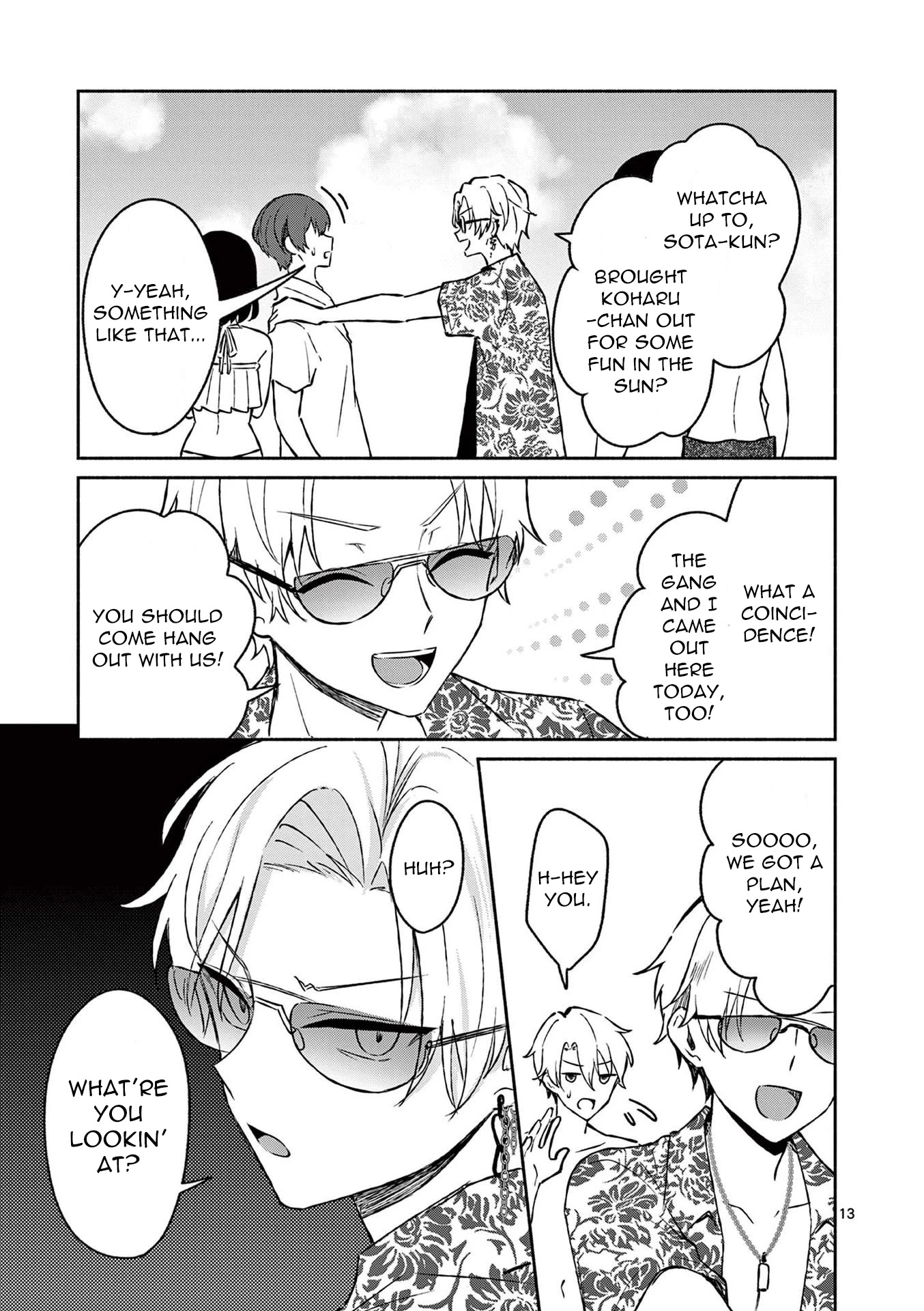 Shiotaiou no Sato-san ga Ore ni dake Amai Chapter 31 page 13 - Chapter 31