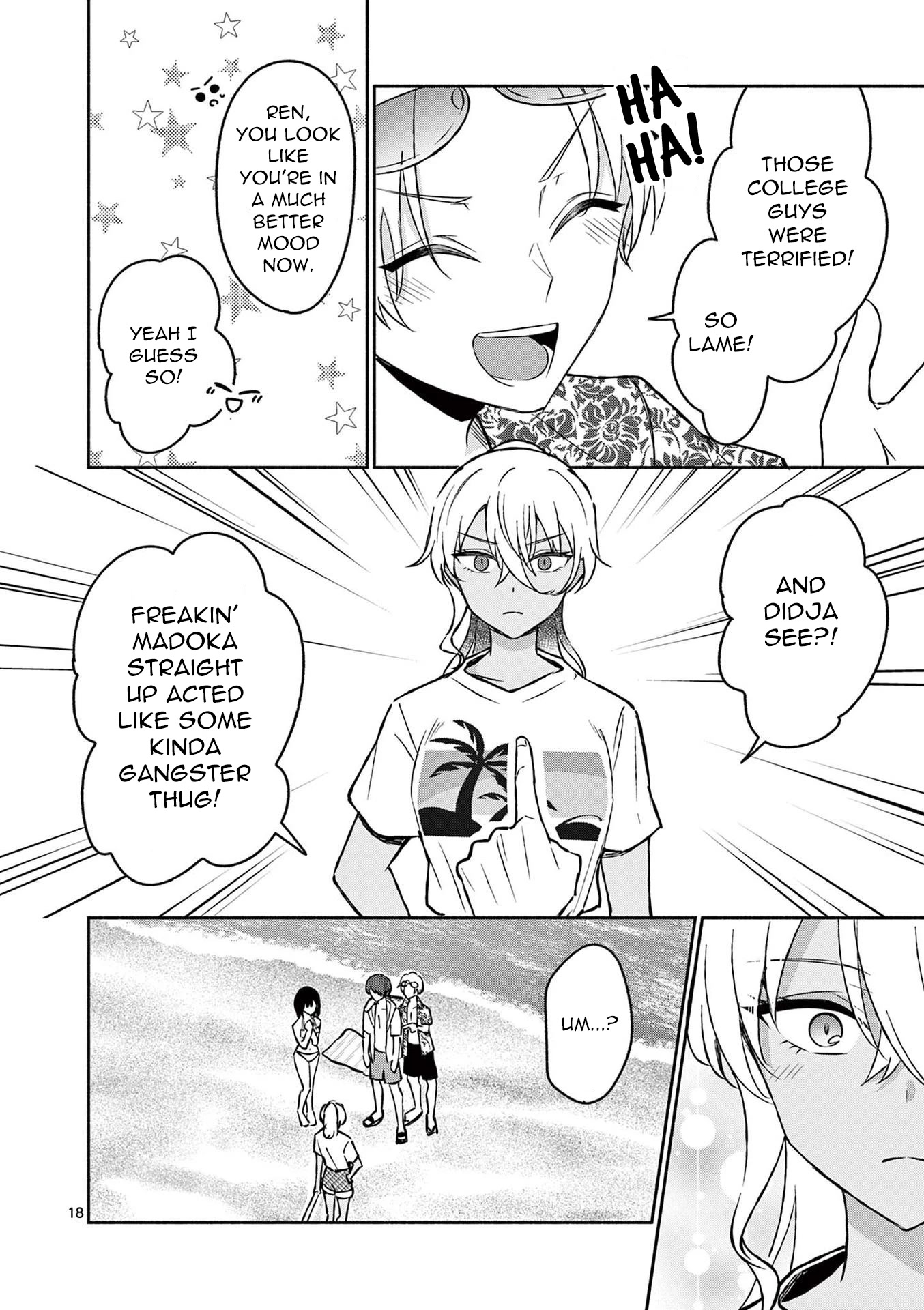 Shiotaiou no Sato-san ga Ore ni dake Amai Chapter 31 page 18 - Chapter 31