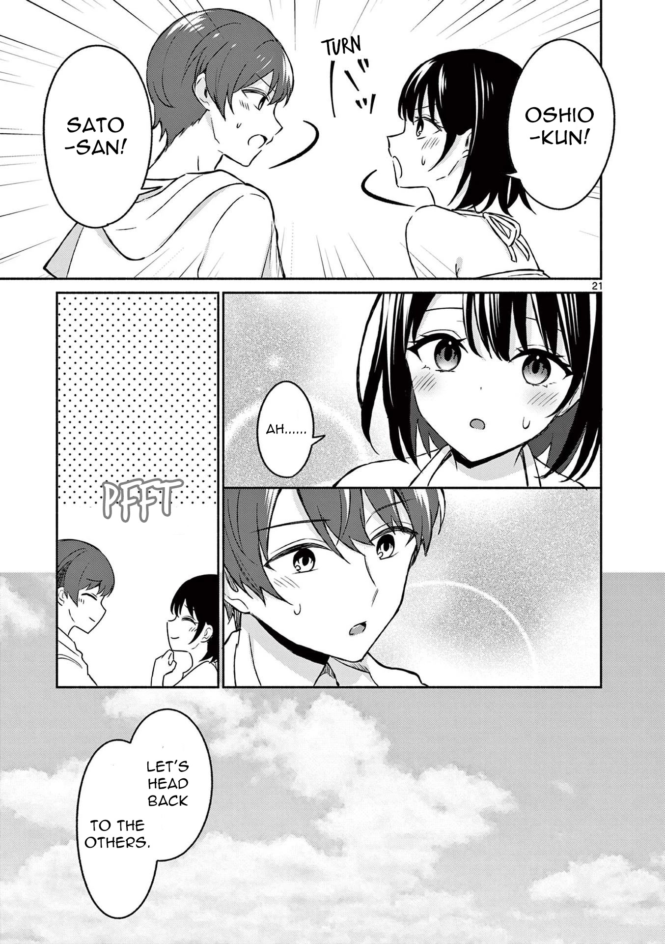 Shiotaiou no Sato-san ga Ore ni dake Amai Chapter 31 page 21 - Chapter 31