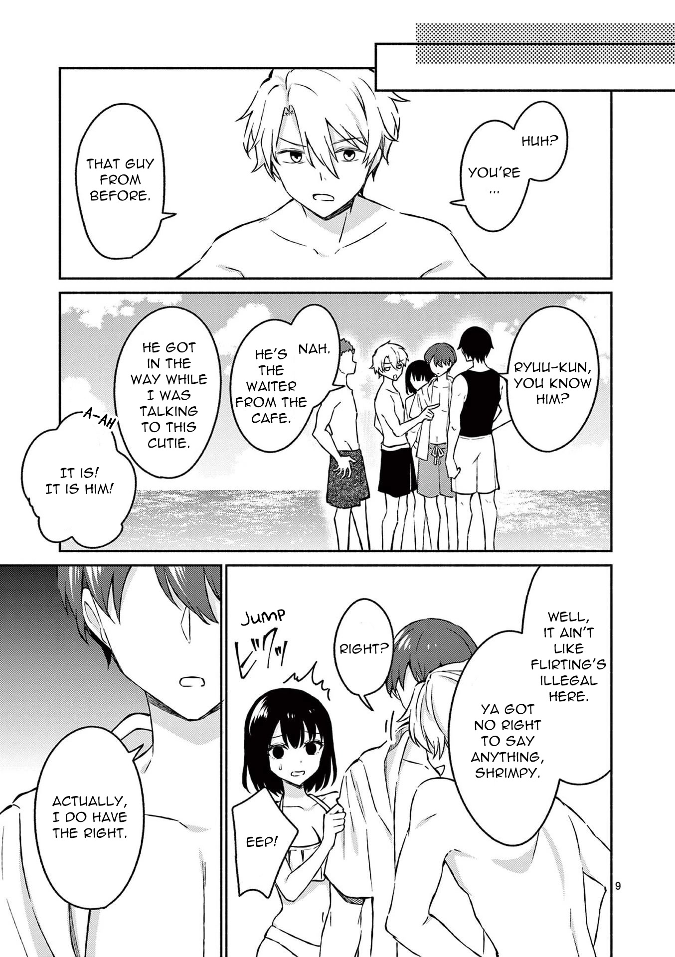 Shiotaiou no Sato-san ga Ore ni dake Amai Chapter 31 page 9 - Chapter 31