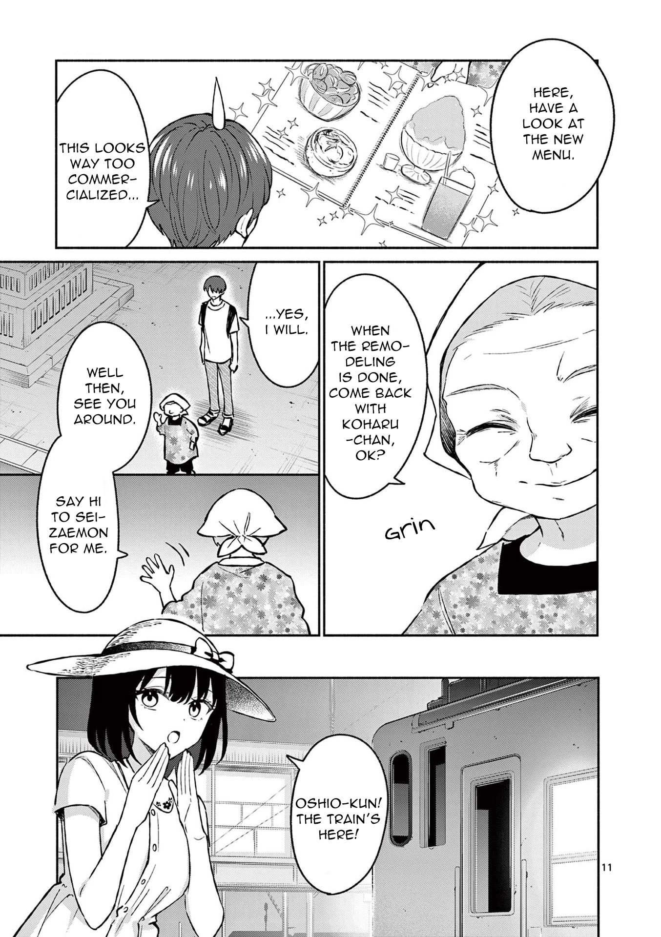 Shiotaiou no Sato-san ga Ore ni dake Amai Chapter 32 page 11 - Chapter 32