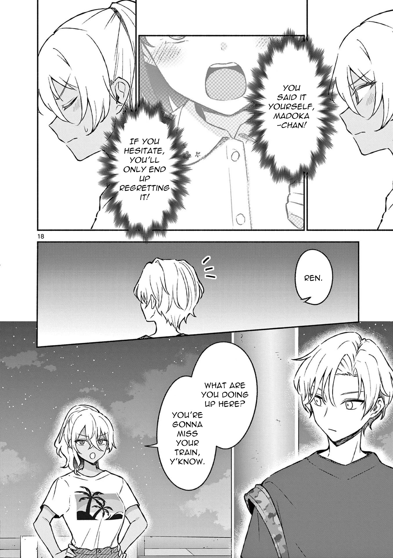 Shiotaiou no Sato-san ga Ore ni dake Amai Chapter 32 page 18 - Chapter 32
