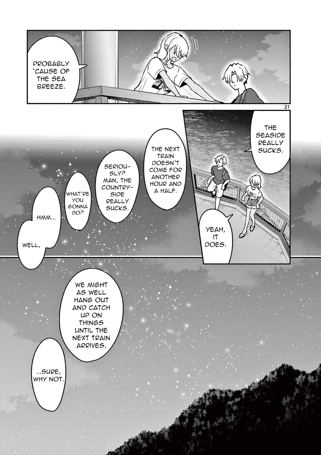 Shiotaiou no Sato-san ga Ore ni dake Amai Chapter 32 page 21 - Chapter 32