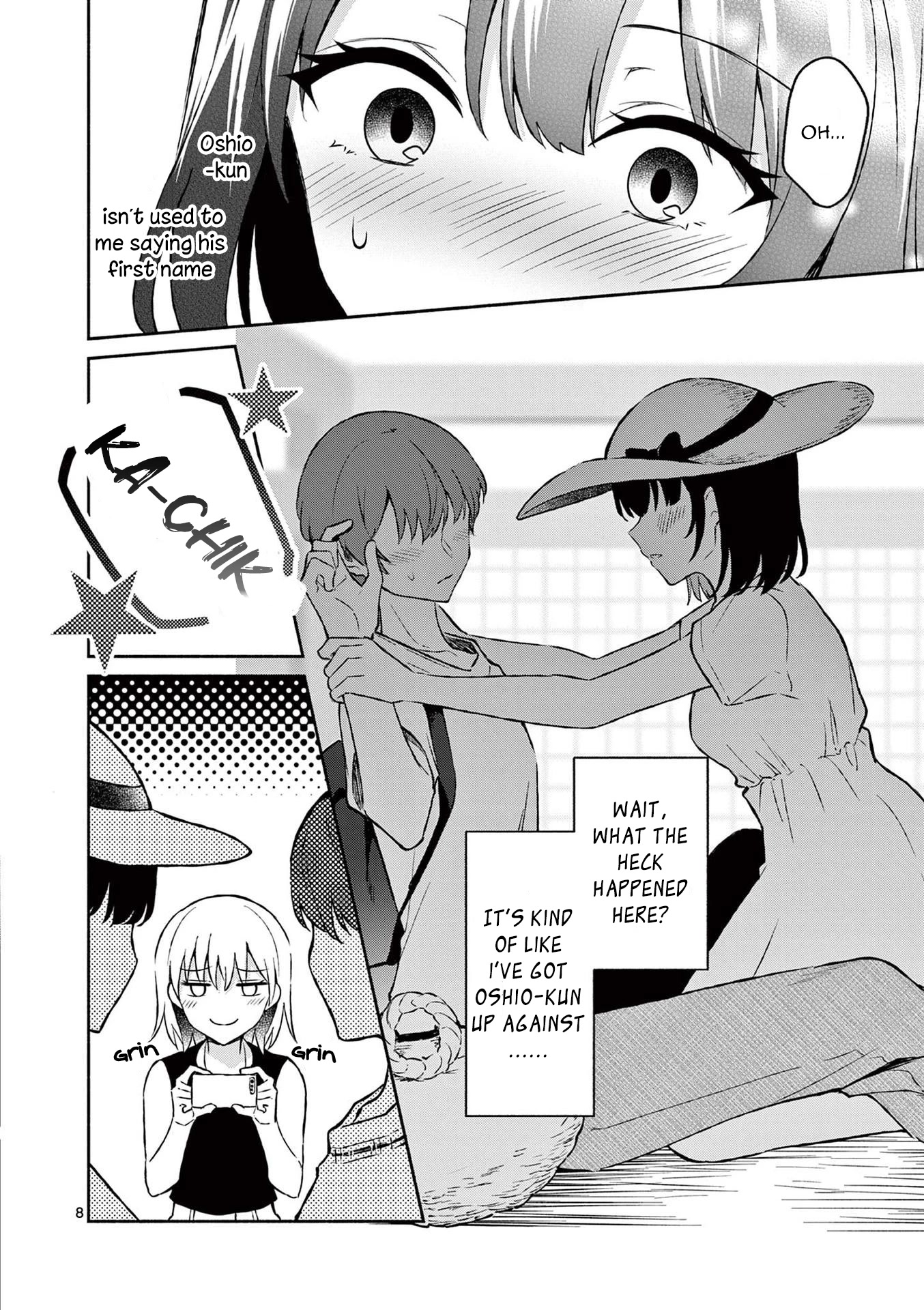 Shiotaiou no Sato-san ga Ore ni dake Amai Chapter 32 page 8 - Chapter 32