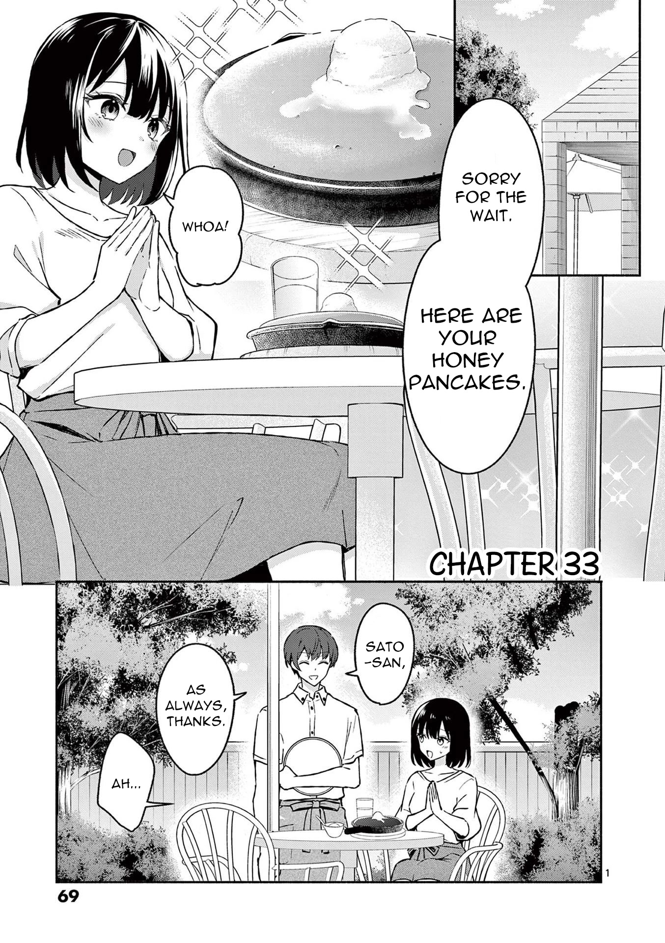 Shiotaiou no Sato-san ga Ore ni dake Amai Chapter 33 page 1 - Chapter 33