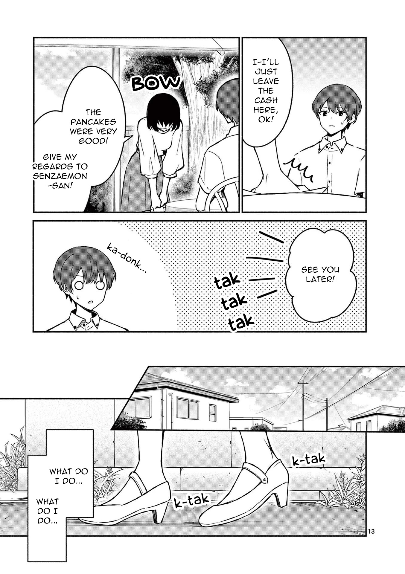 Shiotaiou no Sato-san ga Ore ni dake Amai Chapter 33 page 13 - Chapter 33