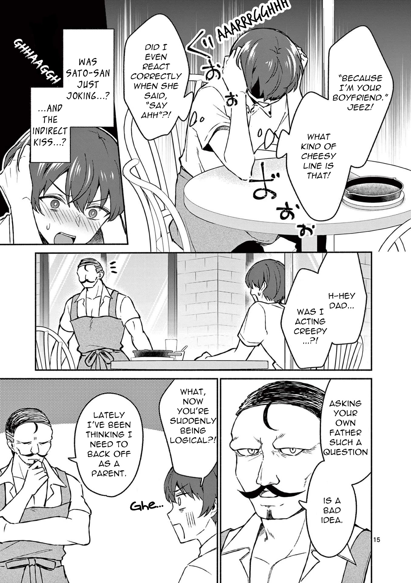Shiotaiou no Sato-san ga Ore ni dake Amai Chapter 33 page 15 - Chapter 33