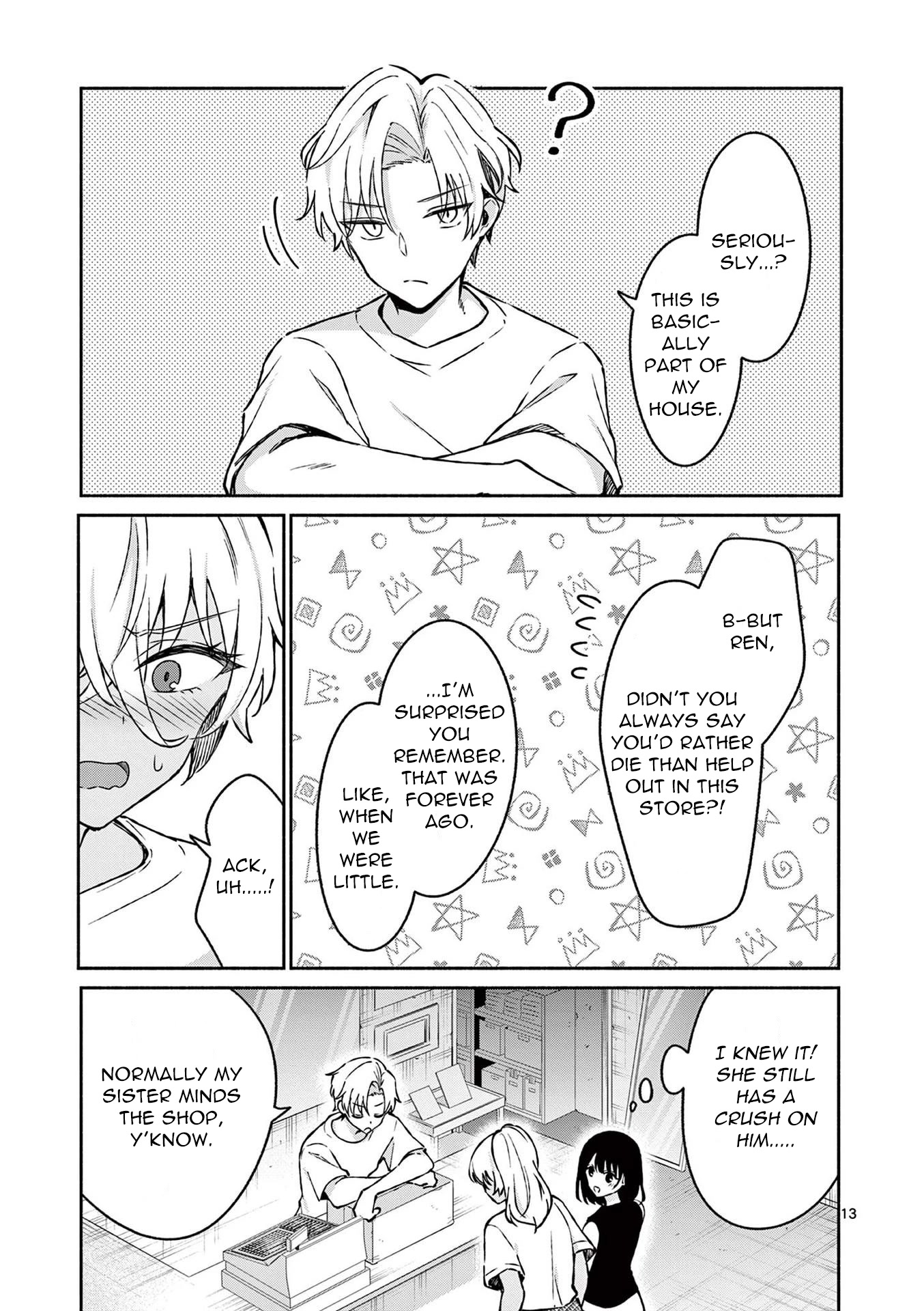 Shiotaiou no Sato-san ga Ore ni dake Amai Chapter 34 page 13 - Chapter 34