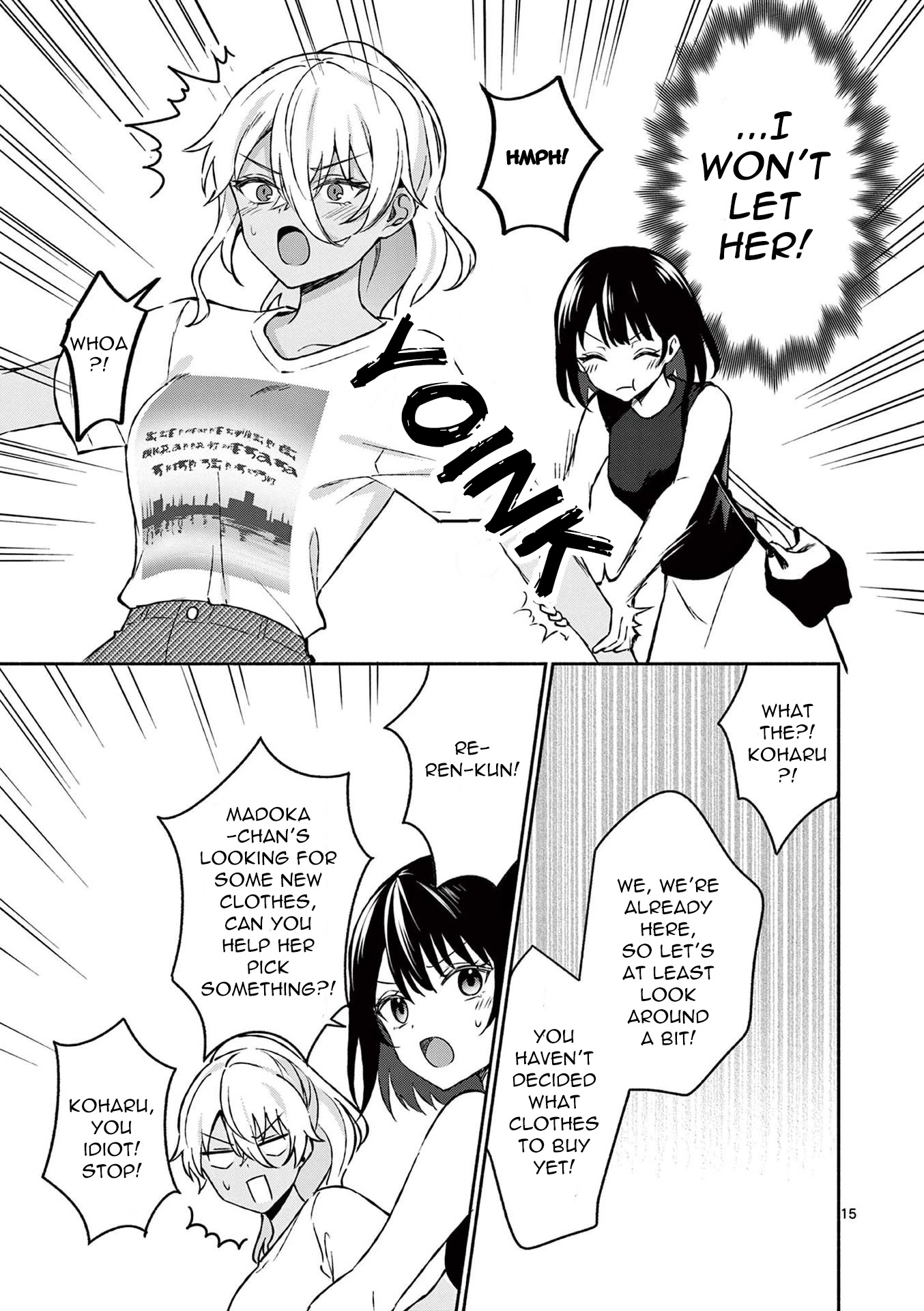 Shiotaiou no Sato-san ga Ore ni dake Amai Chapter 34 page 15 - Chapter 34