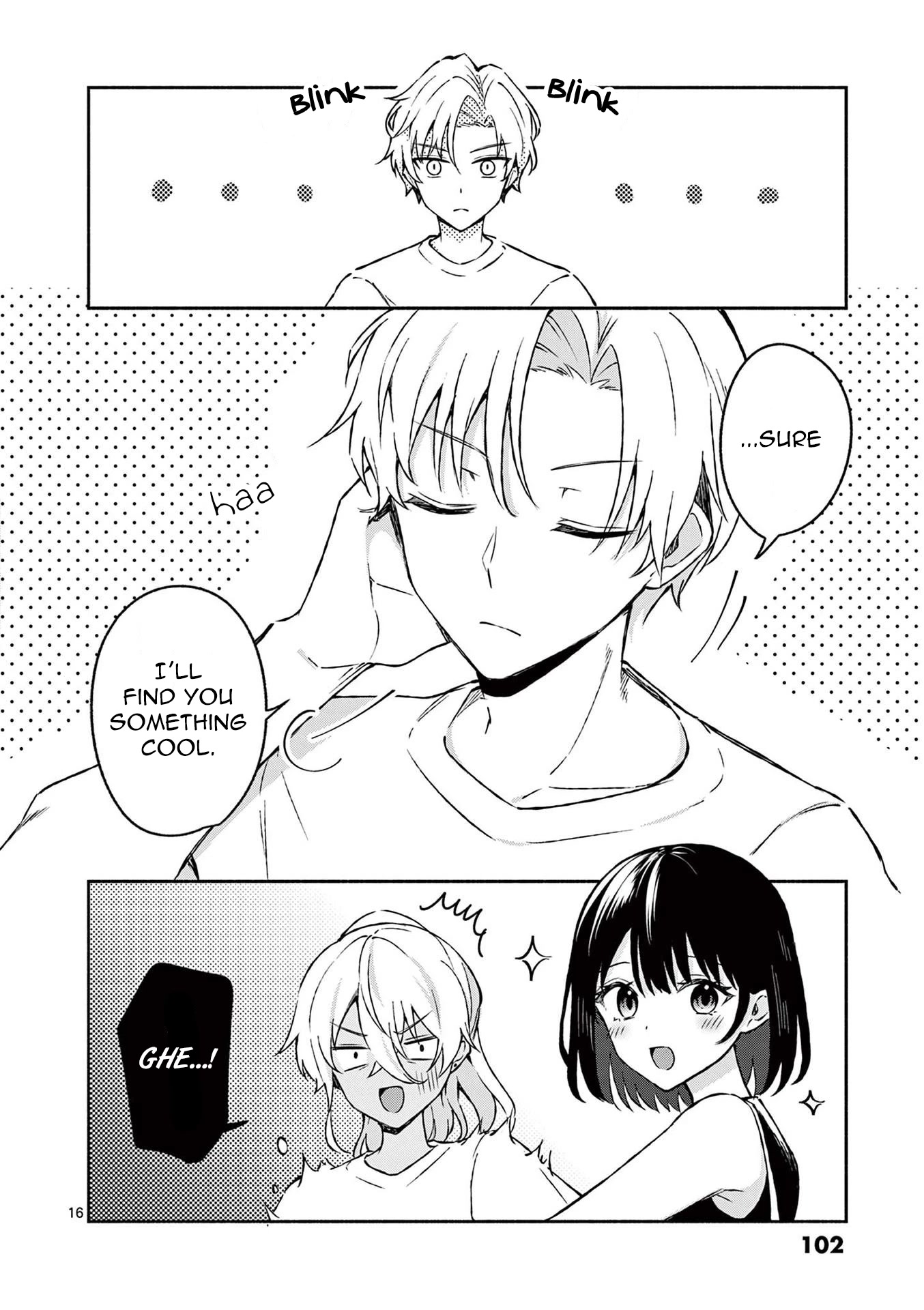 Shiotaiou no Sato-san ga Ore ni dake Amai Chapter 34 page 16 - Chapter 34