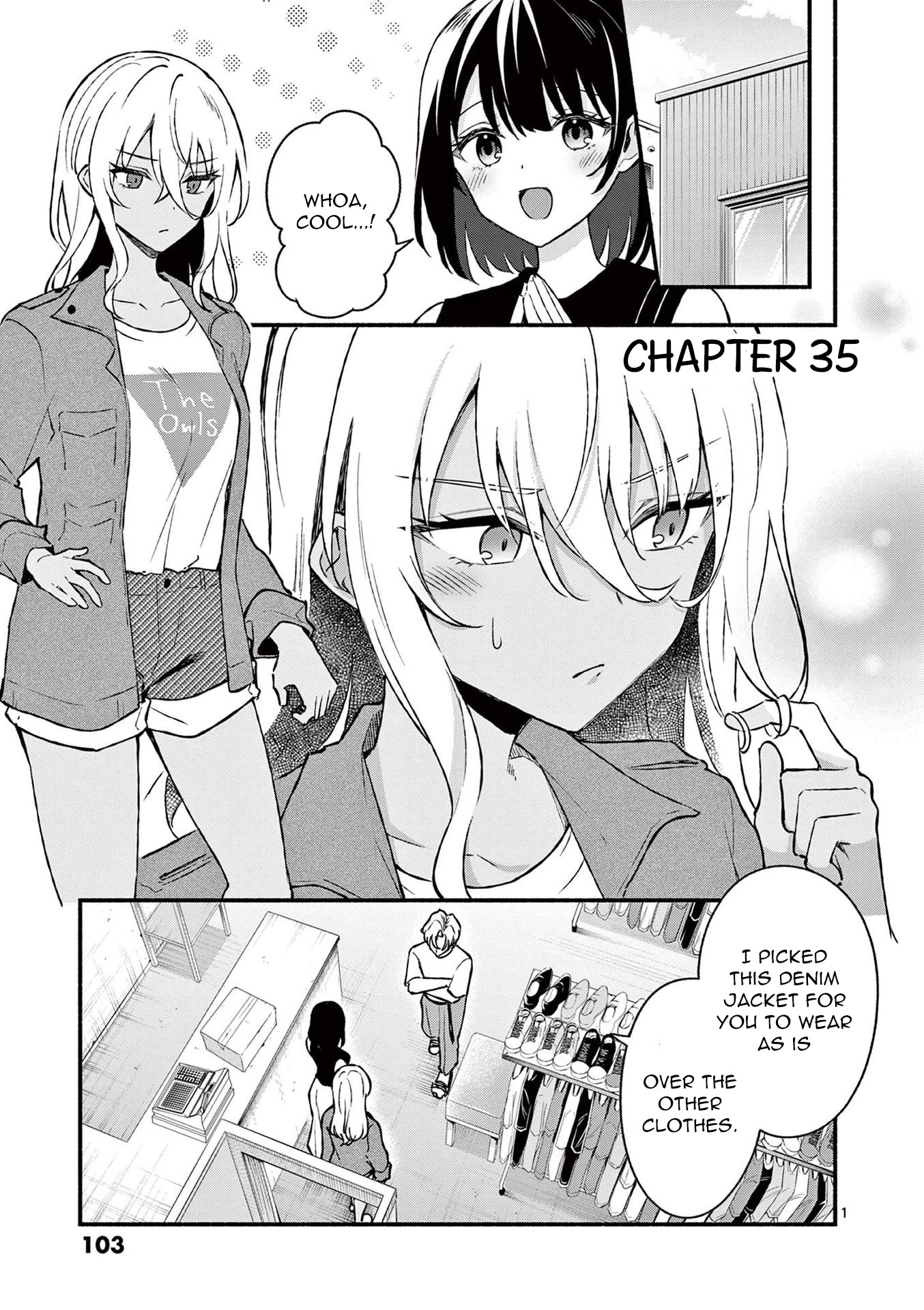 Shiotaiou no Sato-san ga Ore ni dake Amai Chapter 35 page 1 - Chapter 35