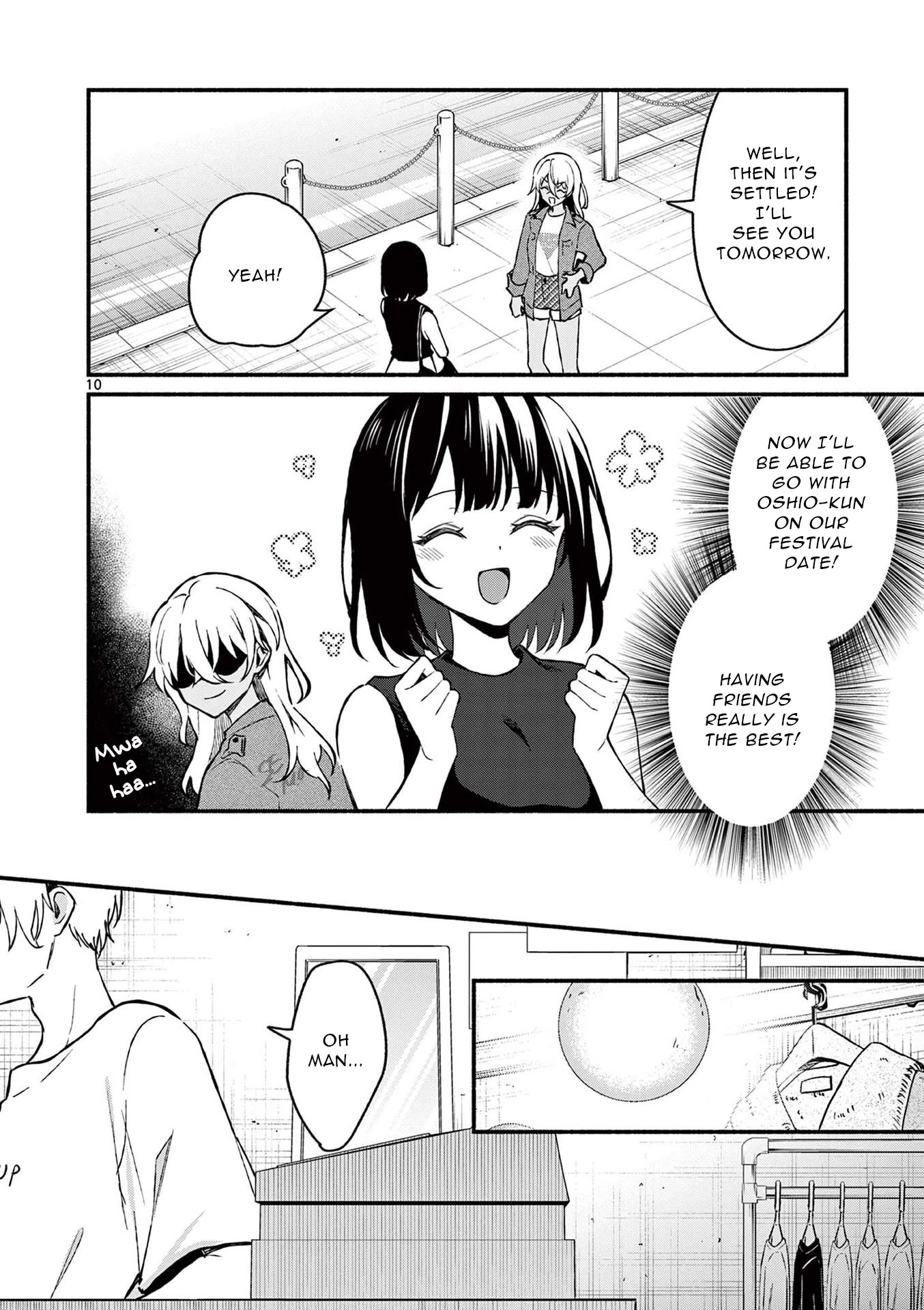 Shiotaiou no Sato-san ga Ore ni dake Amai Chapter 35 page 10 - Chapter 35