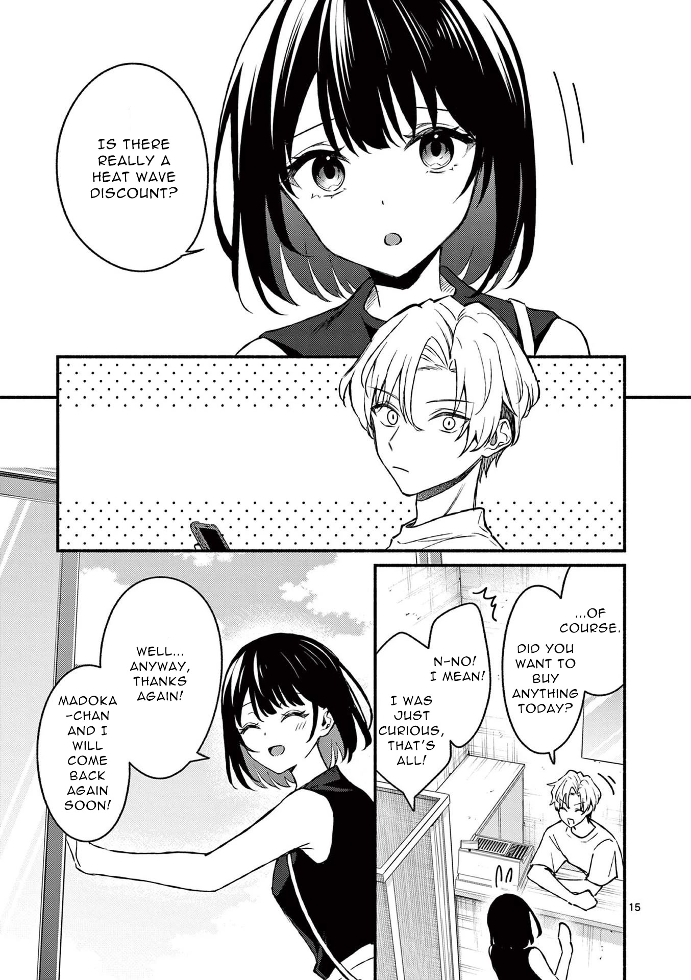 Shiotaiou no Sato-san ga Ore ni dake Amai Chapter 35 page 15 - Chapter 35