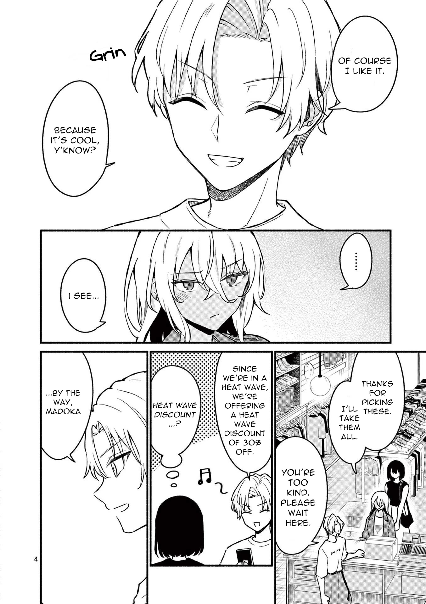 Shiotaiou no Sato-san ga Ore ni dake Amai Chapter 35 page 4 - Chapter 35