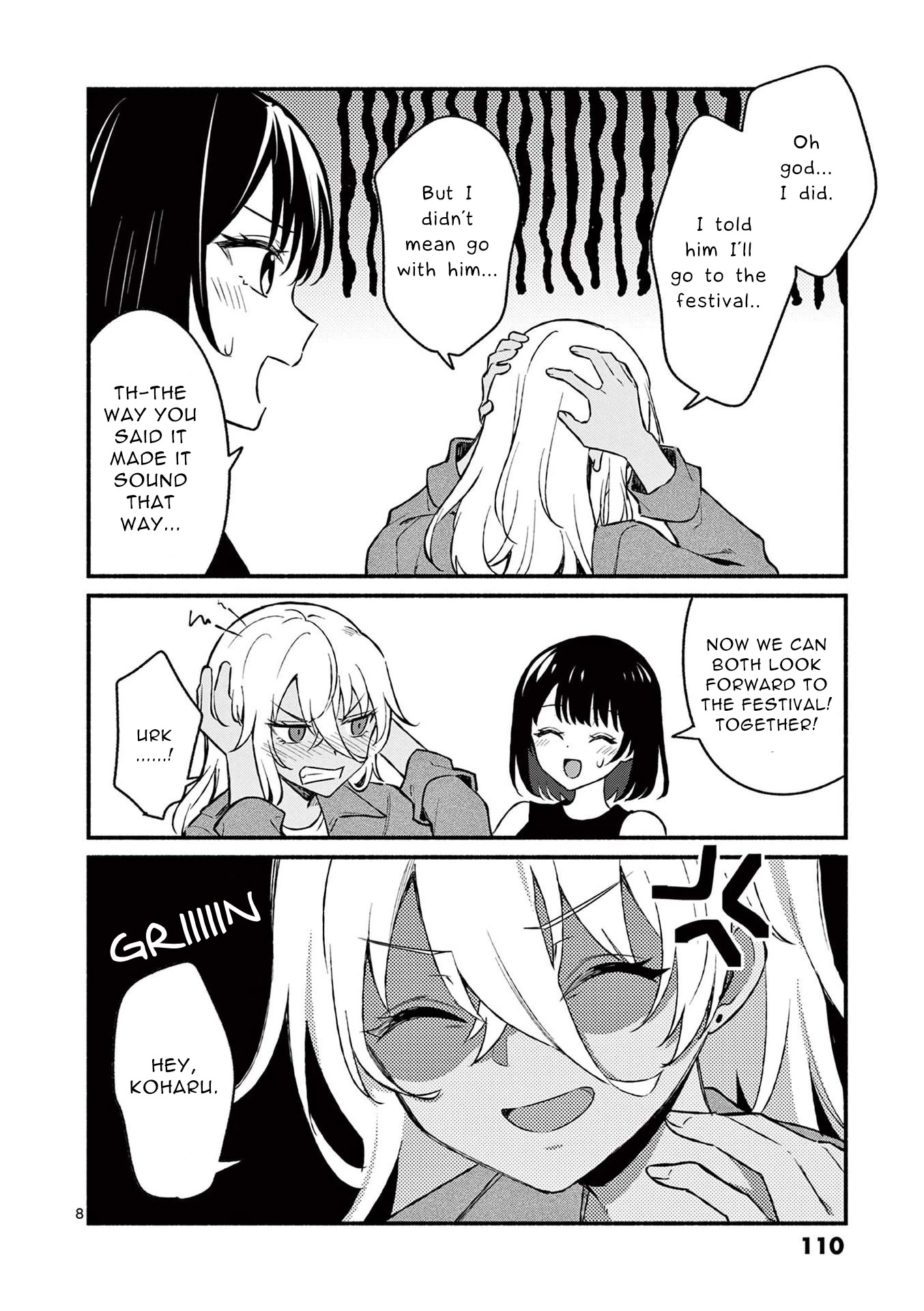 Shiotaiou no Sato-san ga Ore ni dake Amai Chapter 35 page 8 - Chapter 35