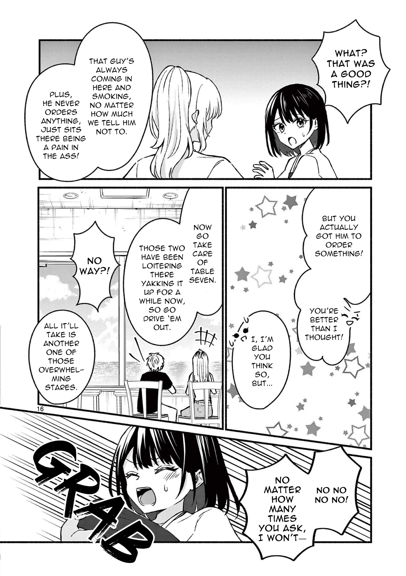 Shiotaiou no Sato-san ga Ore ni dake Amai Chapter 36 page 16 - Chapter 36