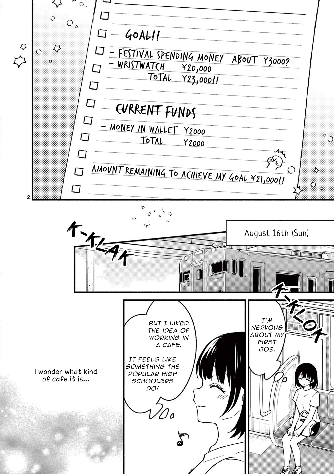 Shiotaiou no Sato-san ga Ore ni dake Amai Chapter 36 page 2 - Chapter 36