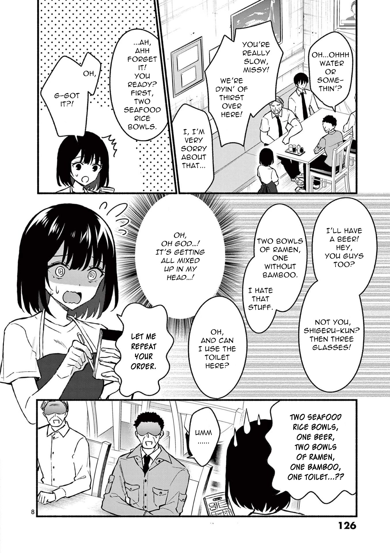 Shiotaiou no Sato-san ga Ore ni dake Amai Chapter 36 page 8 - Chapter 36